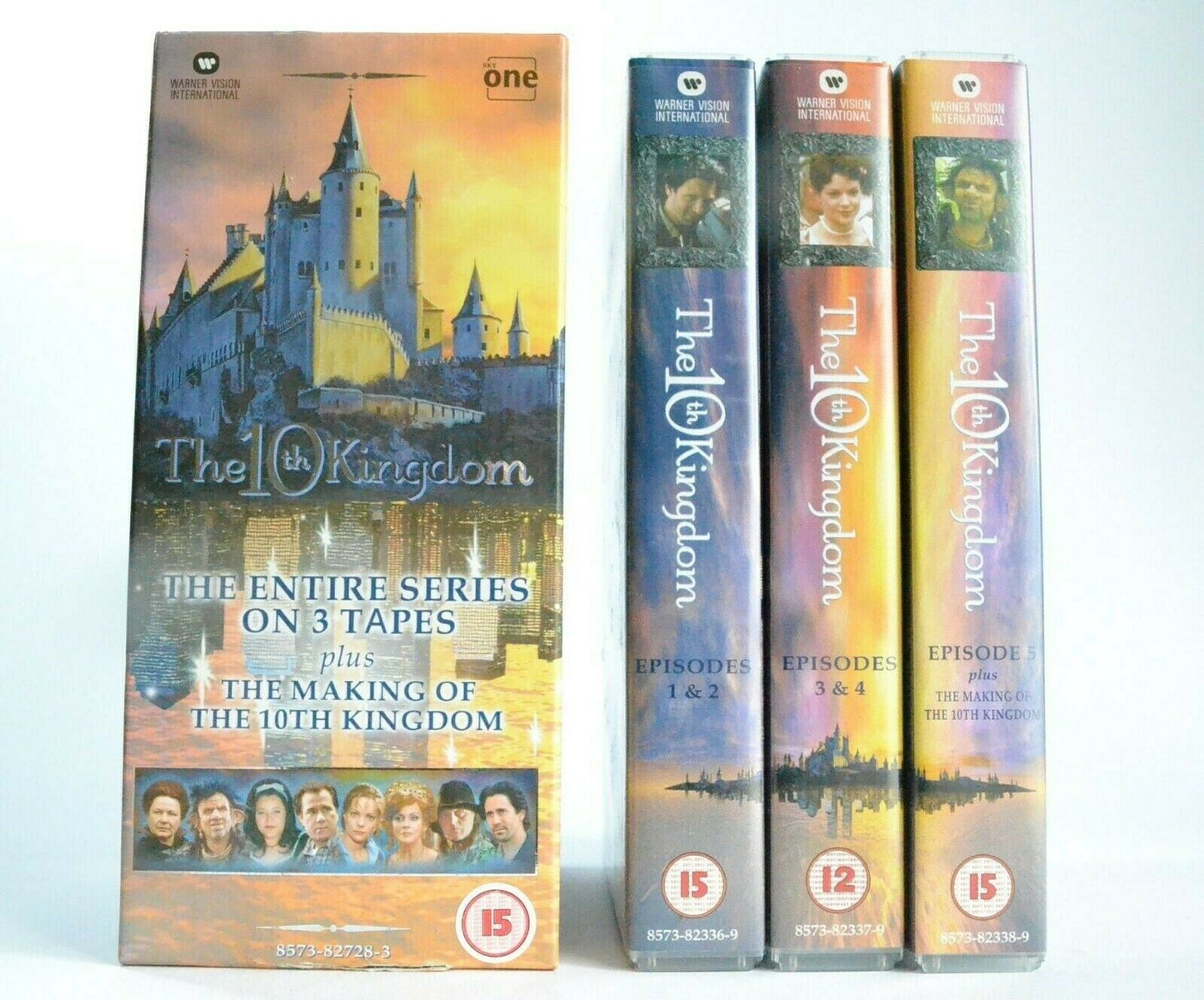 The 10th Kingdom: Episodes 1-5 - Modern Fantasy Series - Rutger Hauer - Pal VHS-