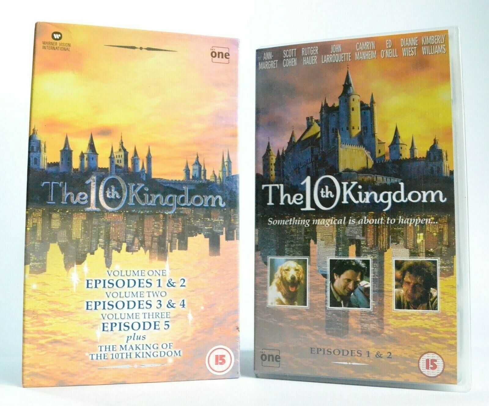 The 10th Kingdom: Episodes 1-5 - Modern Fantasy Series - Rutger Hauer - Pal VHS-