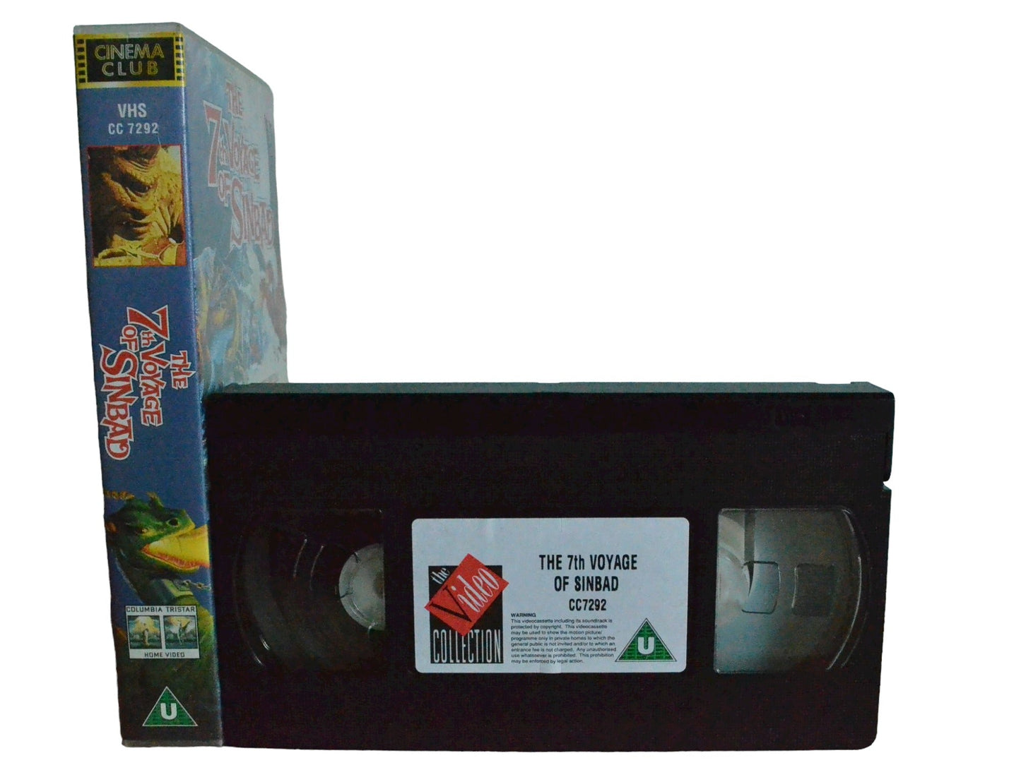 The 7th Voyage Of Sinbad - Kerwin Mathews - Cinema Club - Childrens - PAL - VHS-