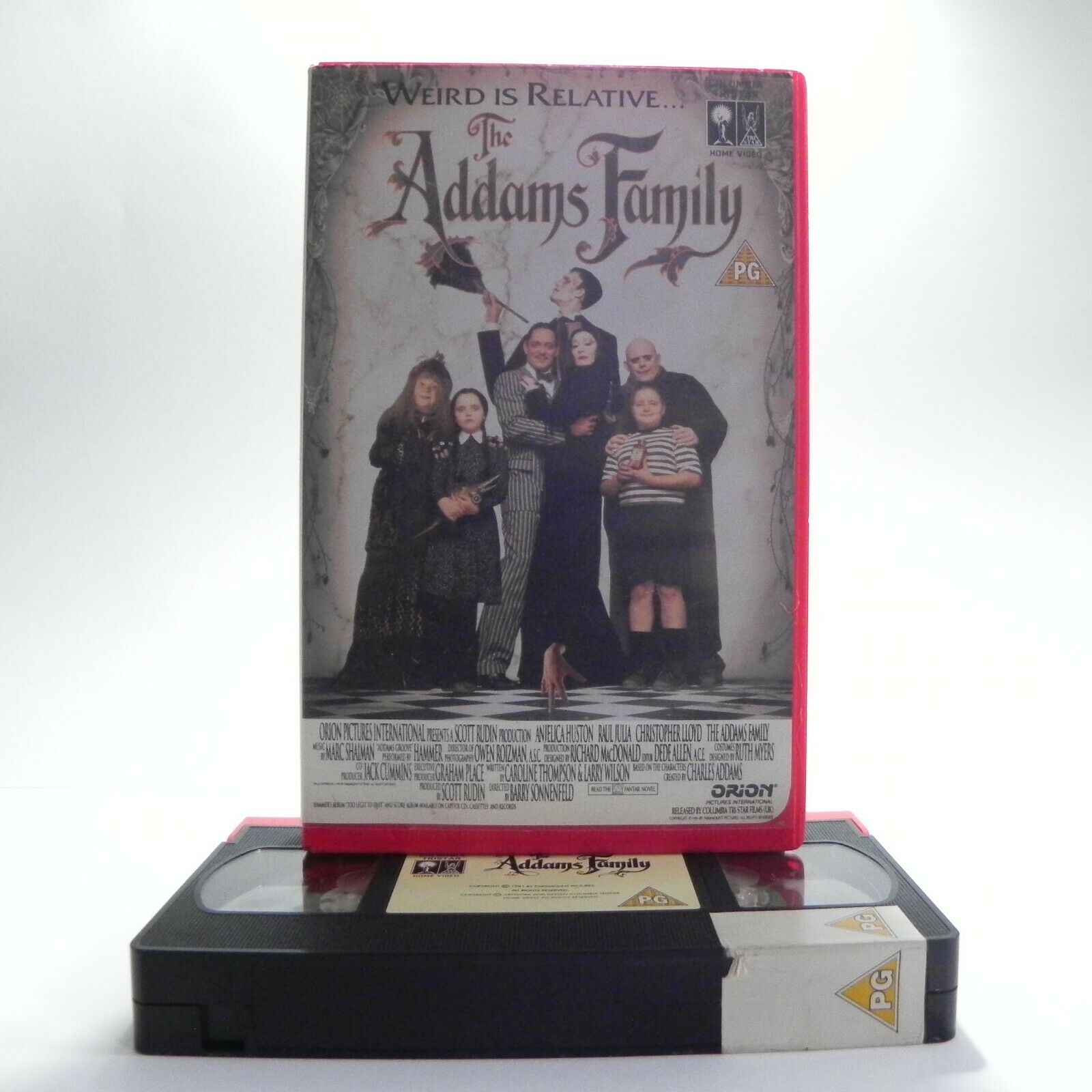 The Addams Family: Columbia (1991) - Large Box - Werewolf/Vampire Comedy - VHS-