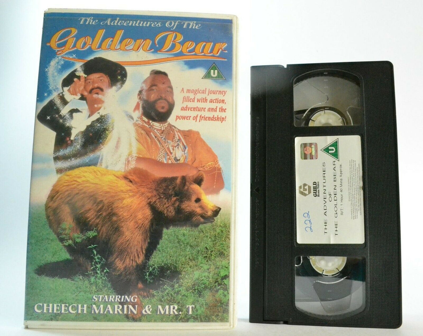 The Adventure Of The Golden Bear - Family Adventure - Cheech Marin / Mr.T - VHS-