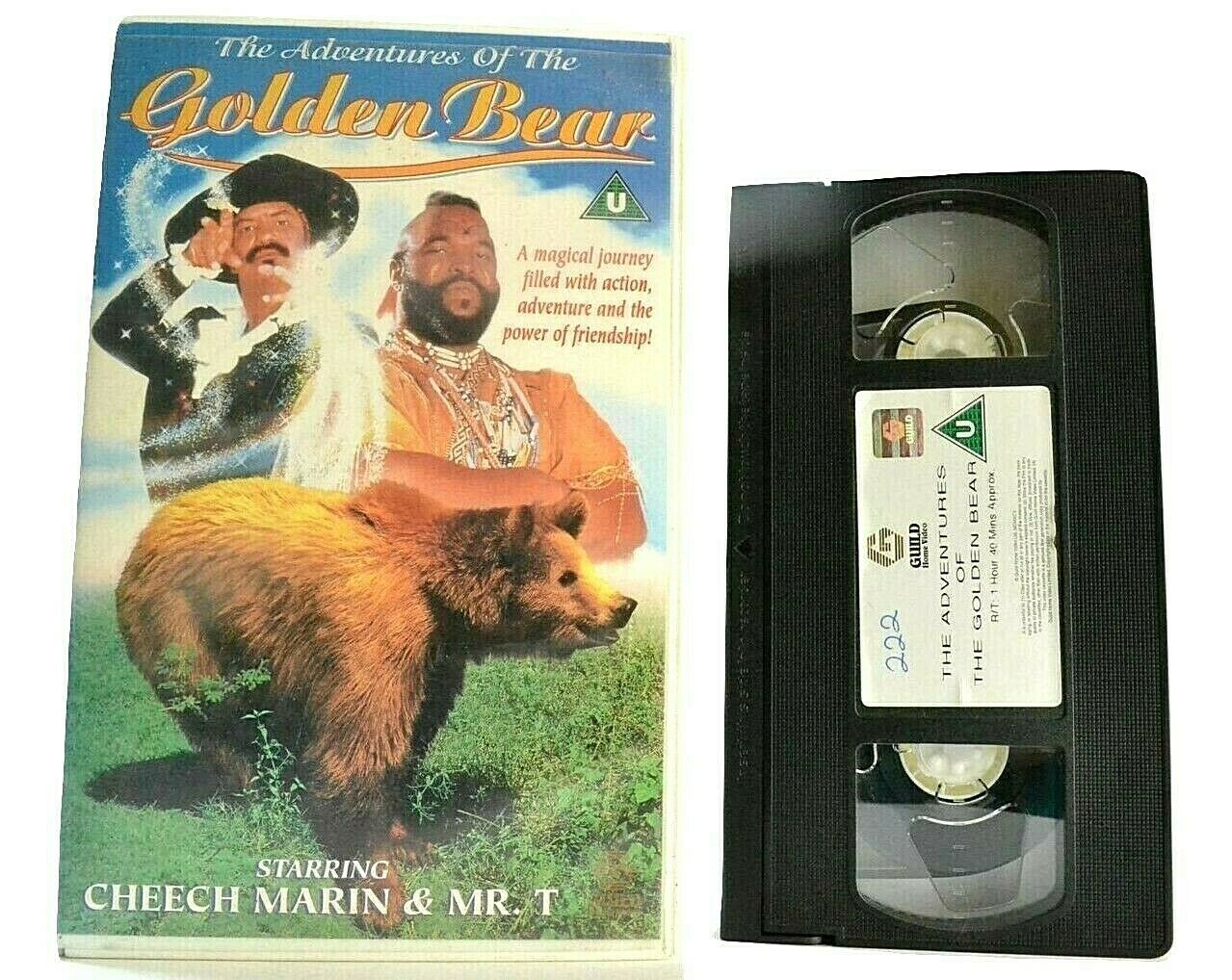 The Adventure Of The Golden Bear - Family Adventure - Cheech Marin / Mr.T - VHS-