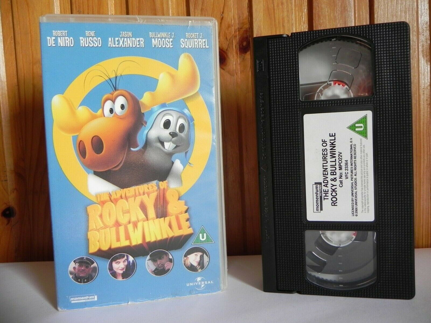 The Adventures Of Rocky And Bullwikle - Universal - Comedy - Animated - Pal VHS-