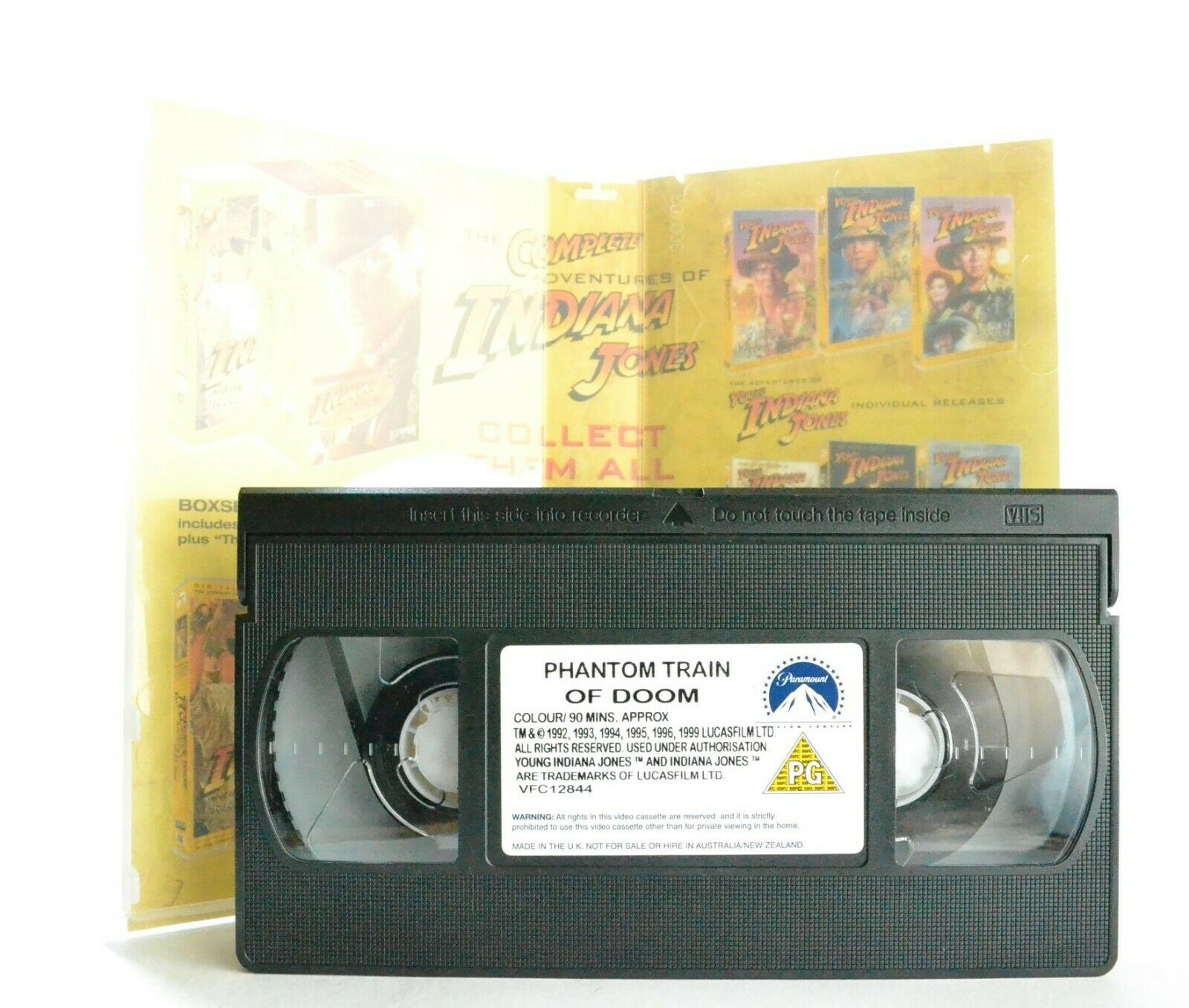 The Adventures Of Young Indiana Jones: The Phantom Train Of Doom - Series - VHS-