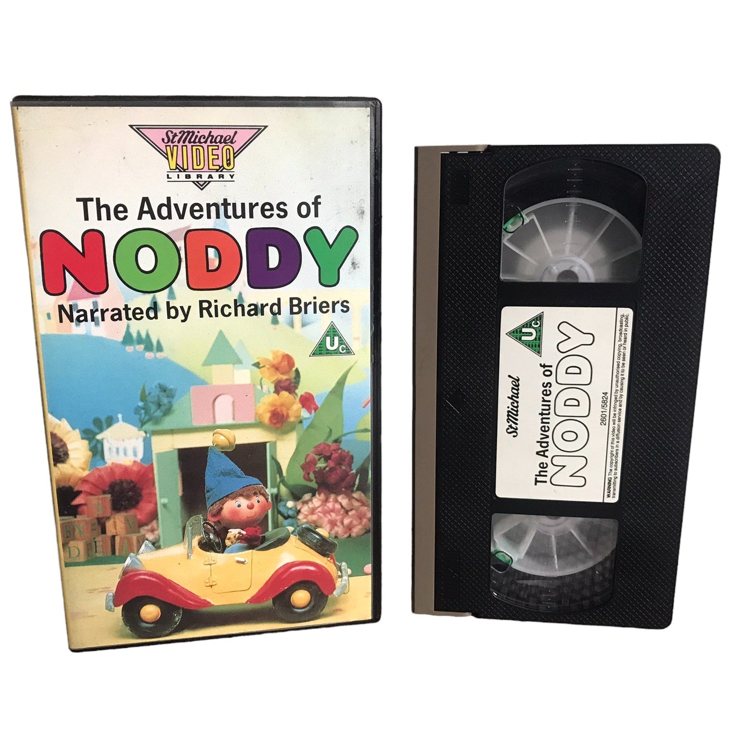 The Adventures of Noddy Goes To Toyland - Richard Briers - Universal - Childrens - Pal - VHS-