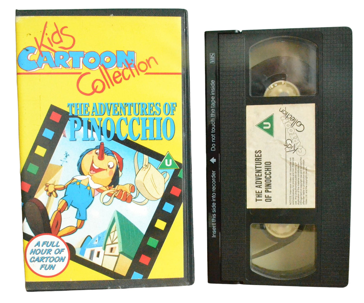 The Adventures of Pinocchio (A Full Hour of Cartoon Fun) - Kids Cartoon Collection - Children's - Pal VHS-