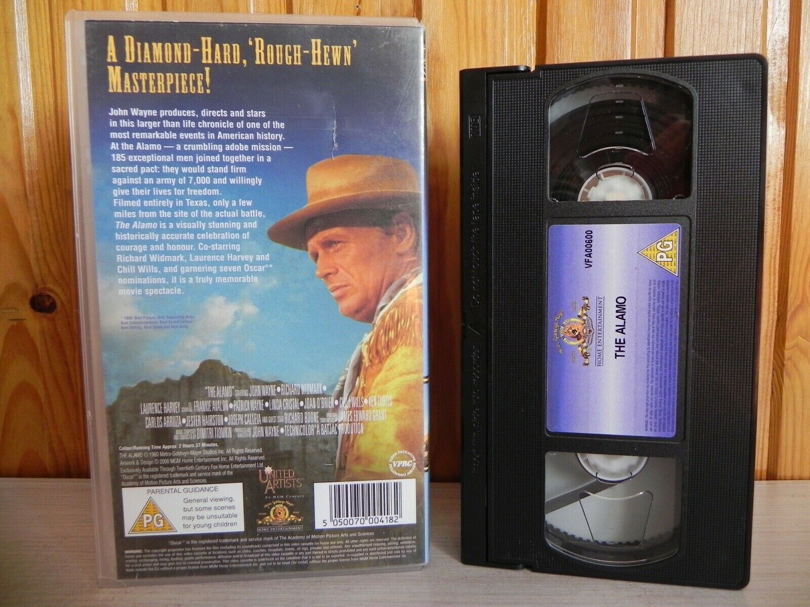 The Alamo - Metro Goldwyn - Western Legends - John Wayne - Richard Widmark - VHS-