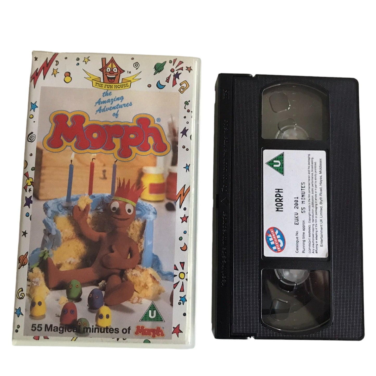 The Amazing Adventures Of Morph - BBC Video - EUKV2001 - Kids - Pal - VHS-