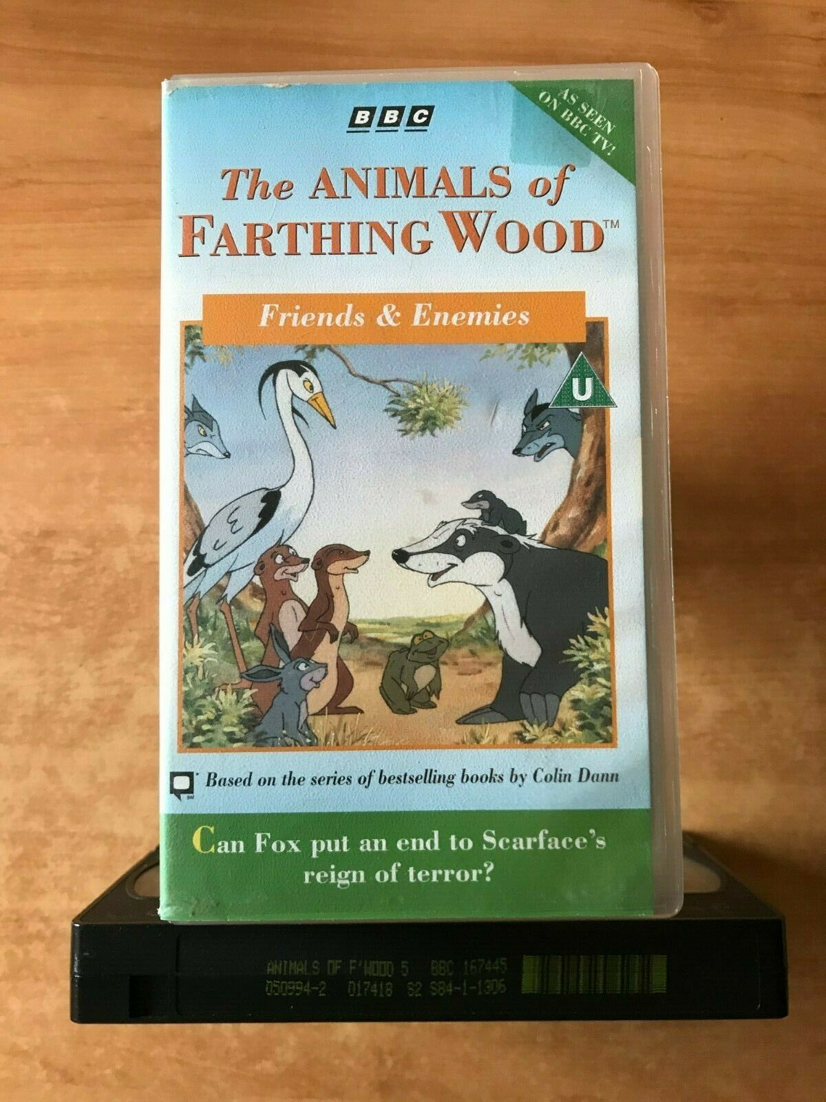 The Animals Of Farthing Wood: Friends And Enemies [Colin Dann] Children's - VHS-