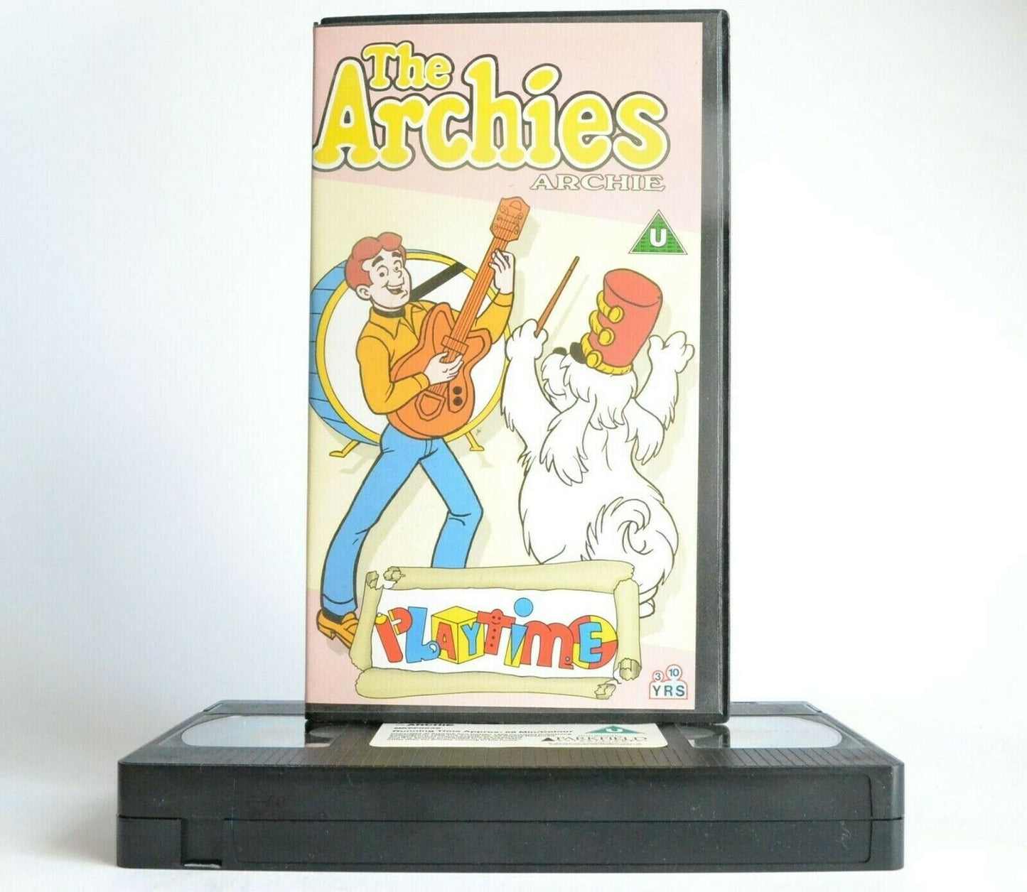 The Archies Archie: Playtime - Riverdale High - Animated - Children's - Pal VHS-