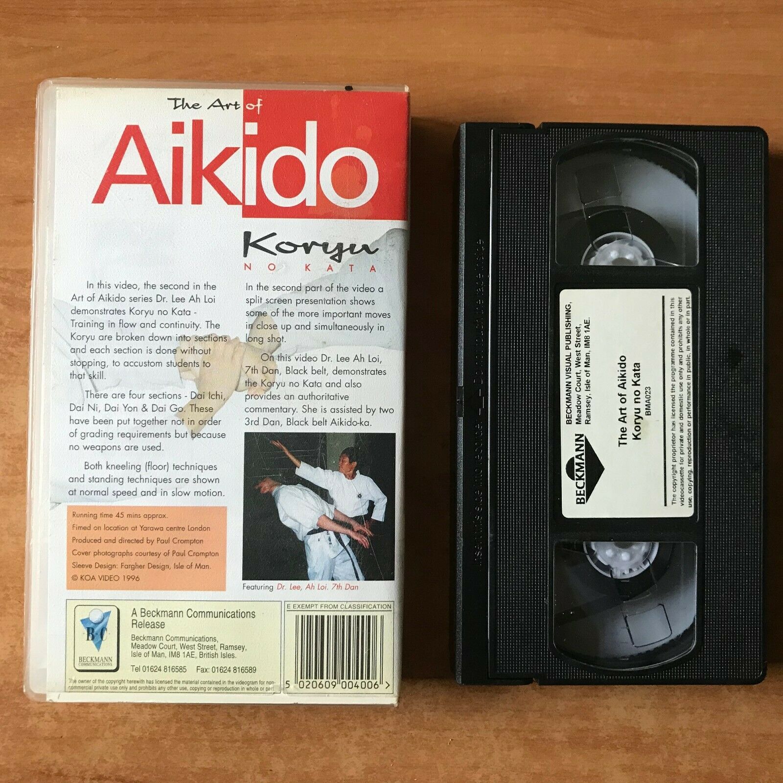 The Art Of Aikido: Koryu No Kata [Dr. Lee Ah Loi] Martial Arts - Sports - VHS-