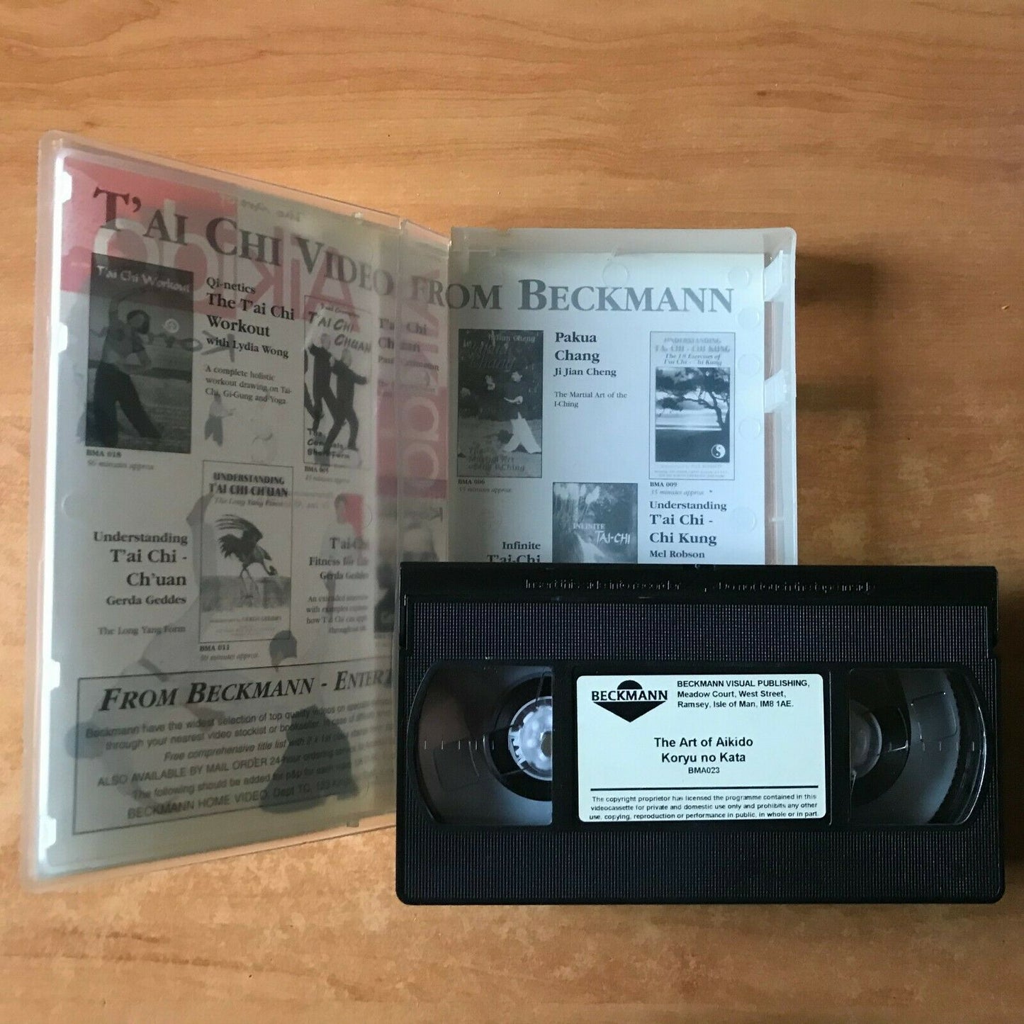 The Art Of Aikido: Koryu No Kata [Dr. Lee Ah Loi] Martial Arts - Sports - VHS-