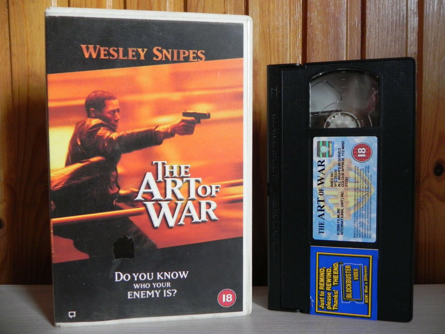 The Art Of War - Wesley Snipes - Large Box - Warner - Crime Conspir Action - VHS-