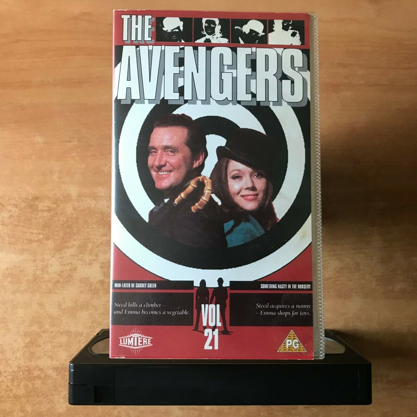 The Avengers (Vol. 21): Something Nasty In The Nursery - Action Series - Pal VHS-