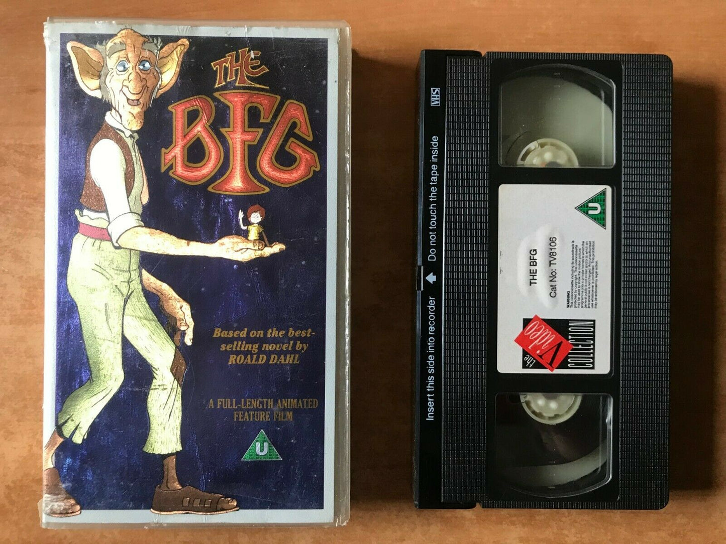 The BFG: Big Friendly Giant [Thames Video]; Roald Dahl - Animated - Kids - VHS-