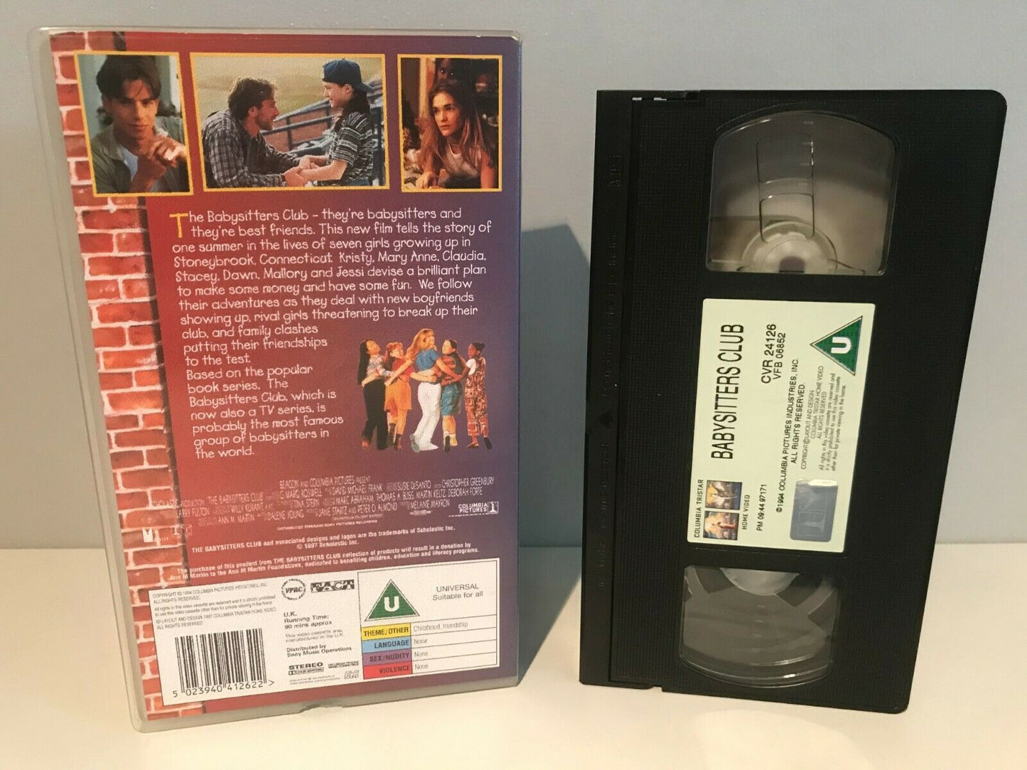 The Babysitters Club: The Movie [Ann M. Martin] Family Drama - Children's - VHS-