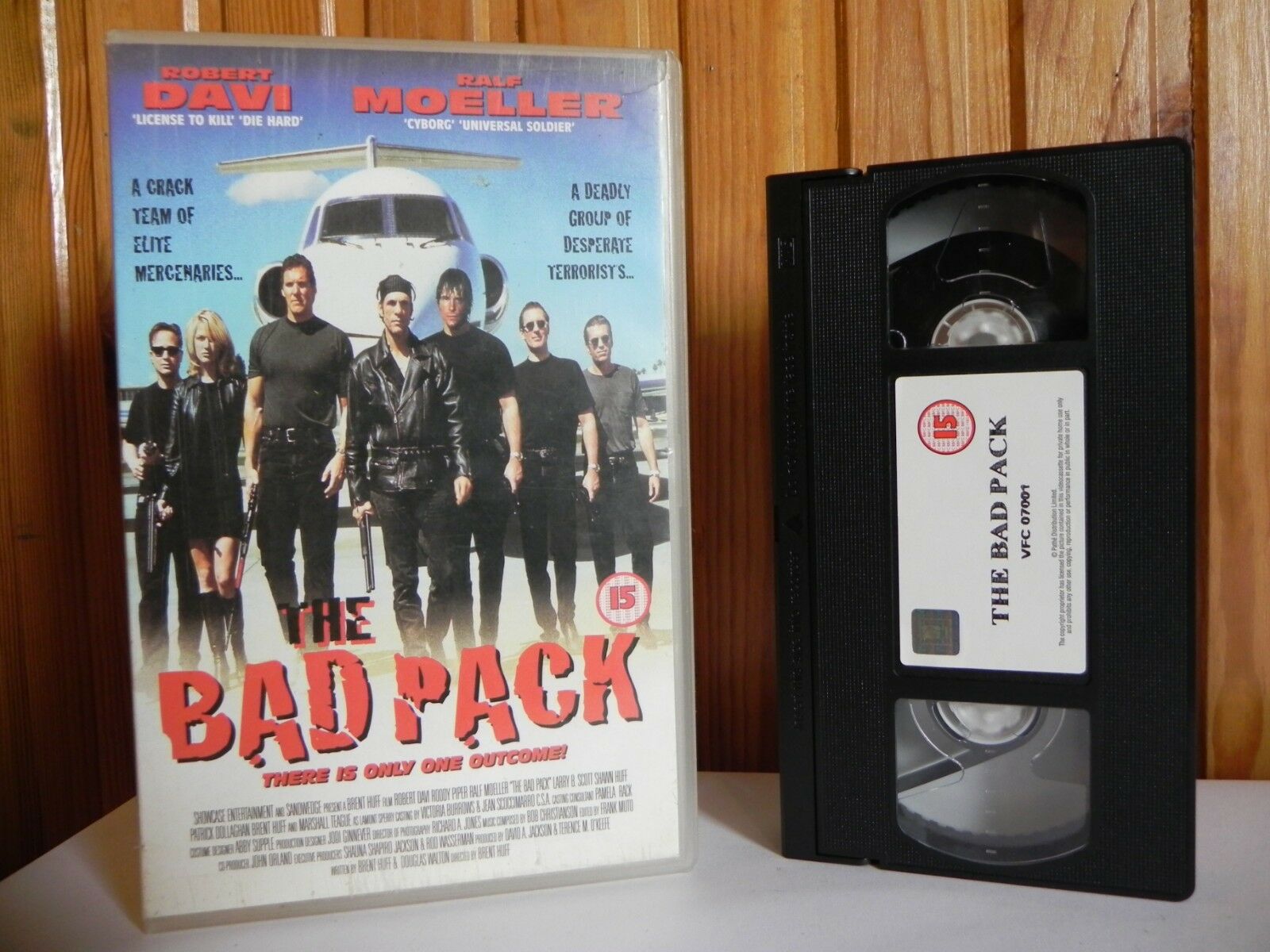 The Bad Pack - Pathe - Action - Ex-rental - Robert Davi - Large Box - Pal VHS-