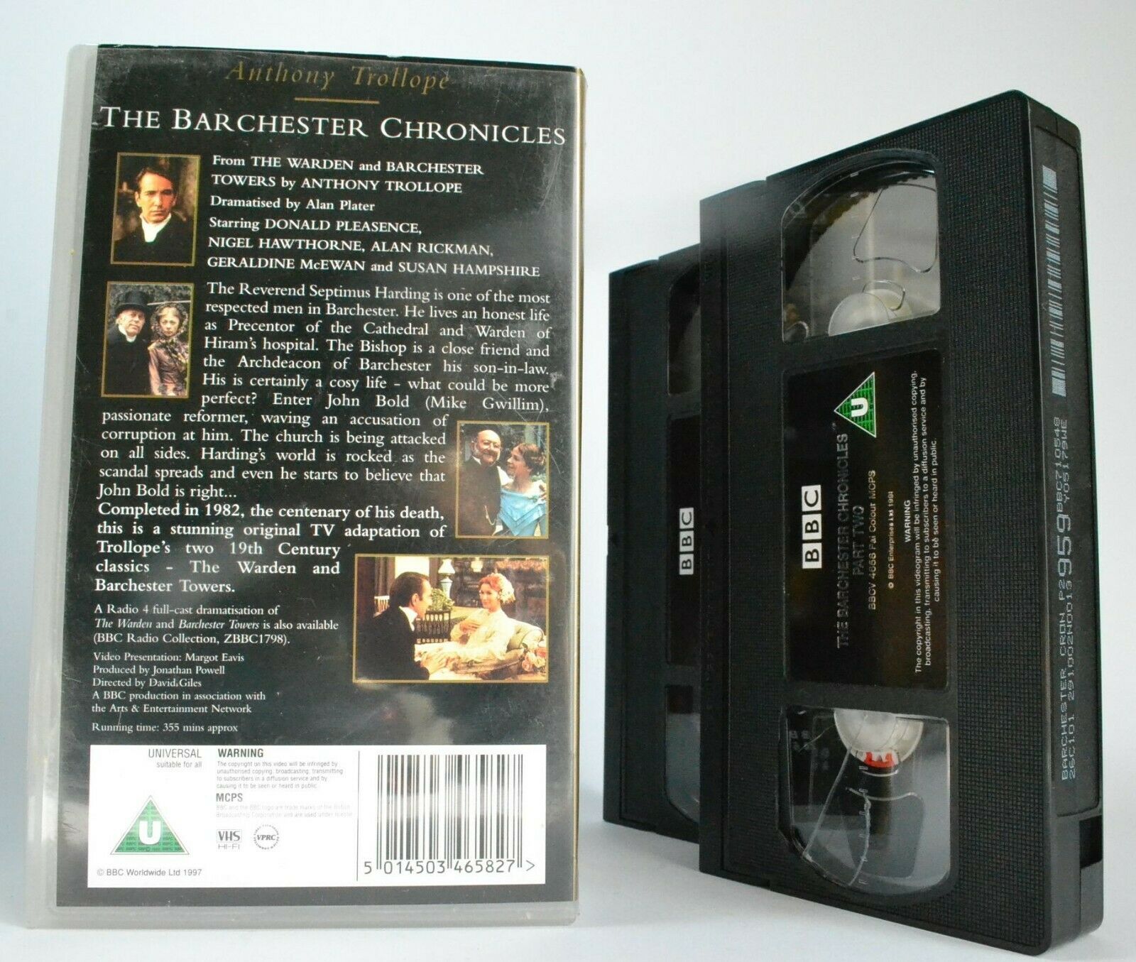 The Barchester Chronicels; [Anthony Trollope] - Drama - (1982) Miniseries - VHS-