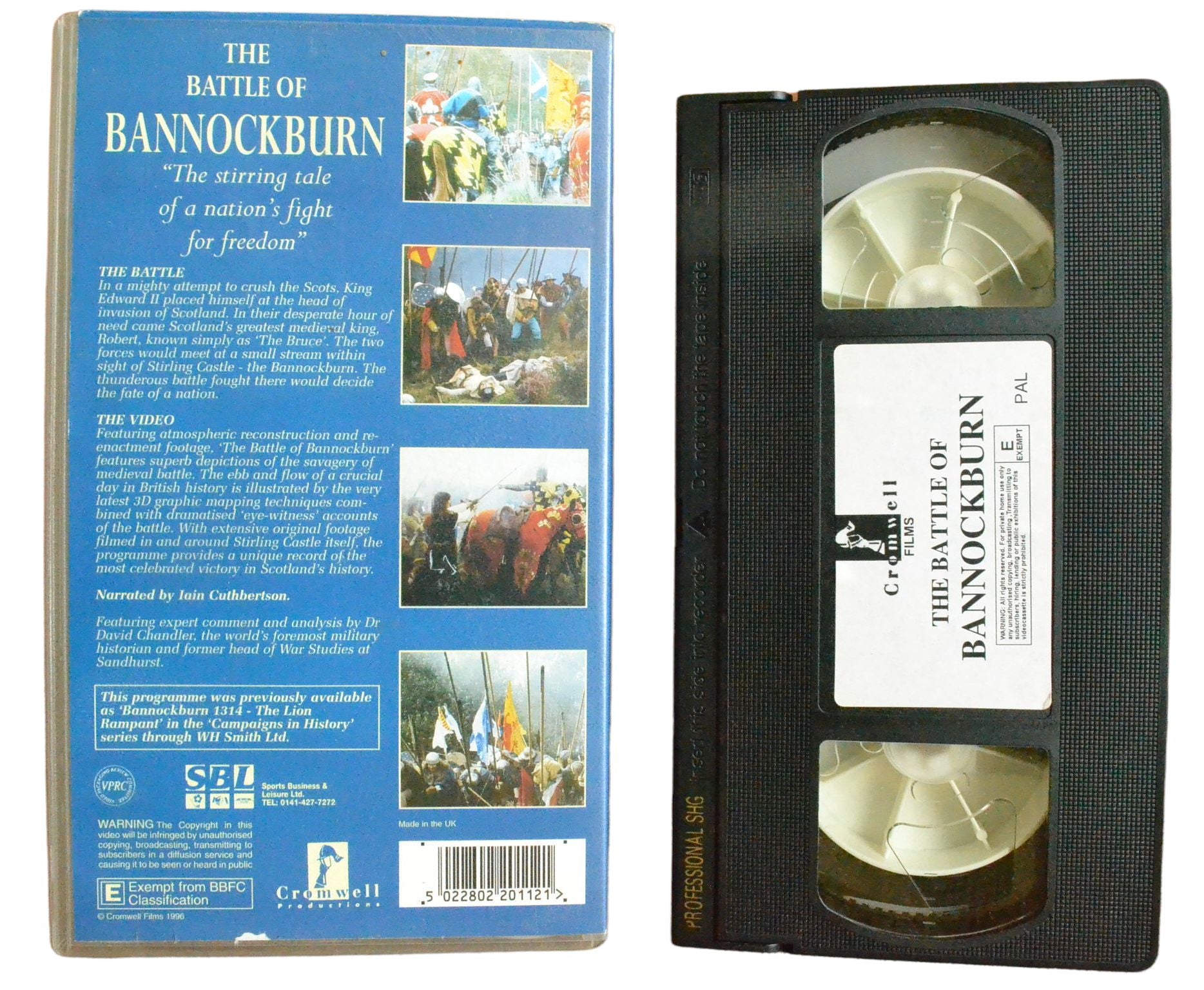 The Battle Of Bannockburn (The History of Warfare Series) - Cromwell Films - Pal VHS-