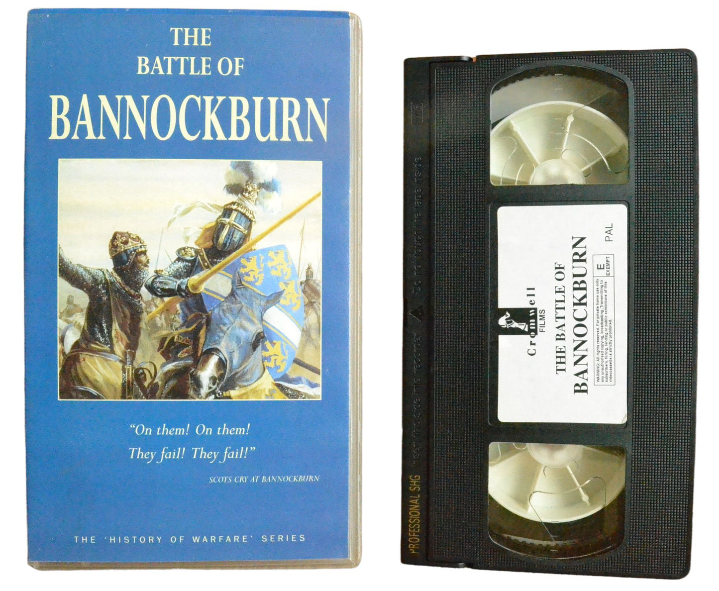 The Battle Of Bannockburn (The History of Warfare Series) - Cromwell Films - Pal VHS-