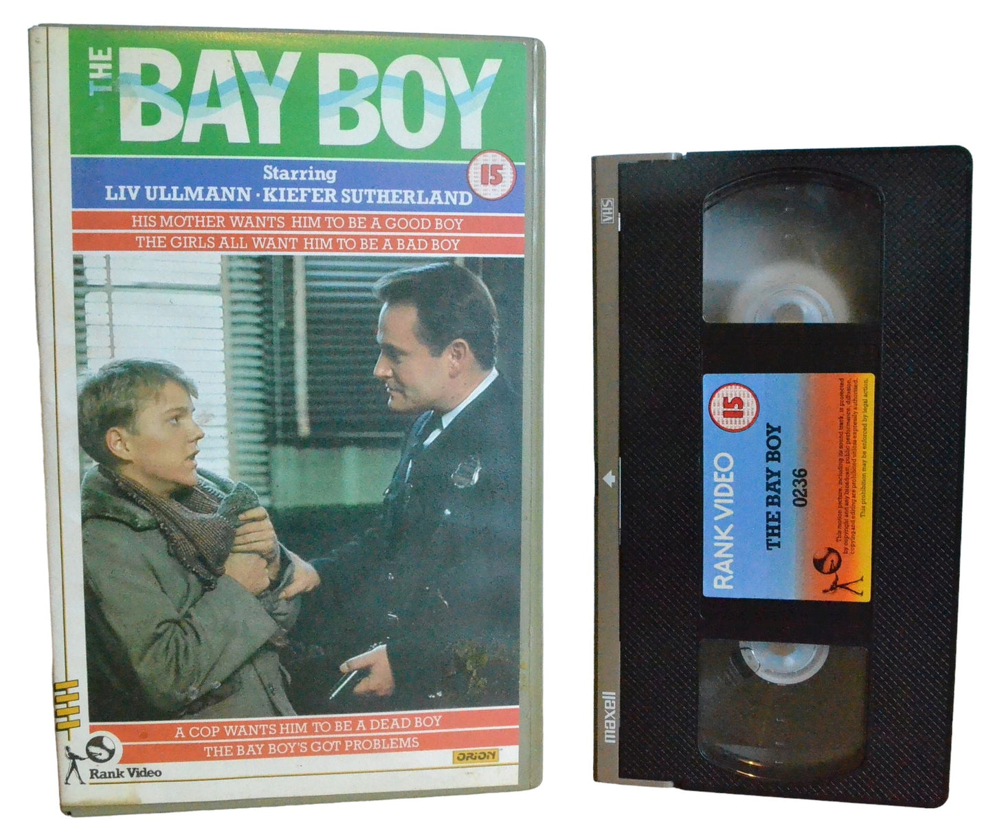 The Bay Boy - Liv Ullmann - Orion Rank Video - Large Box - PAL - VHS-