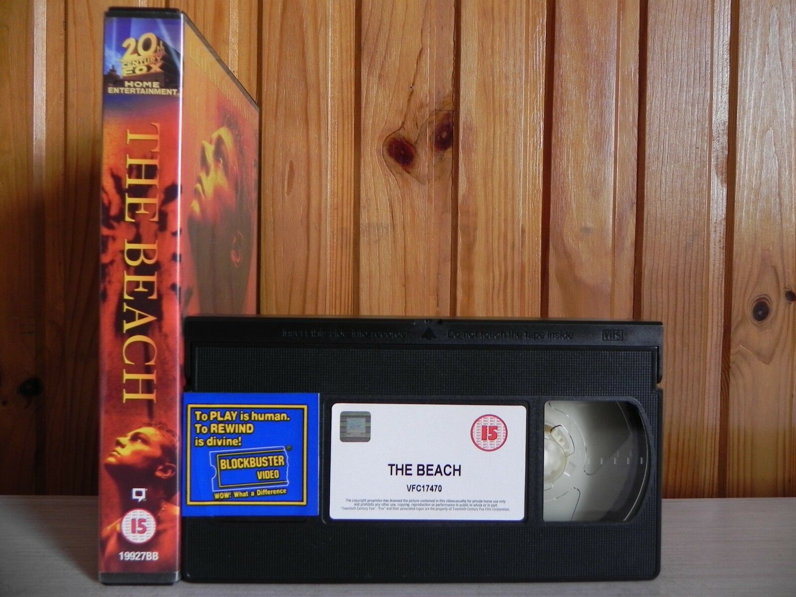 The Beach - Big Box - 20th Century Fox - Leonardo DiCaprio - Tilda Swindon - VHS-