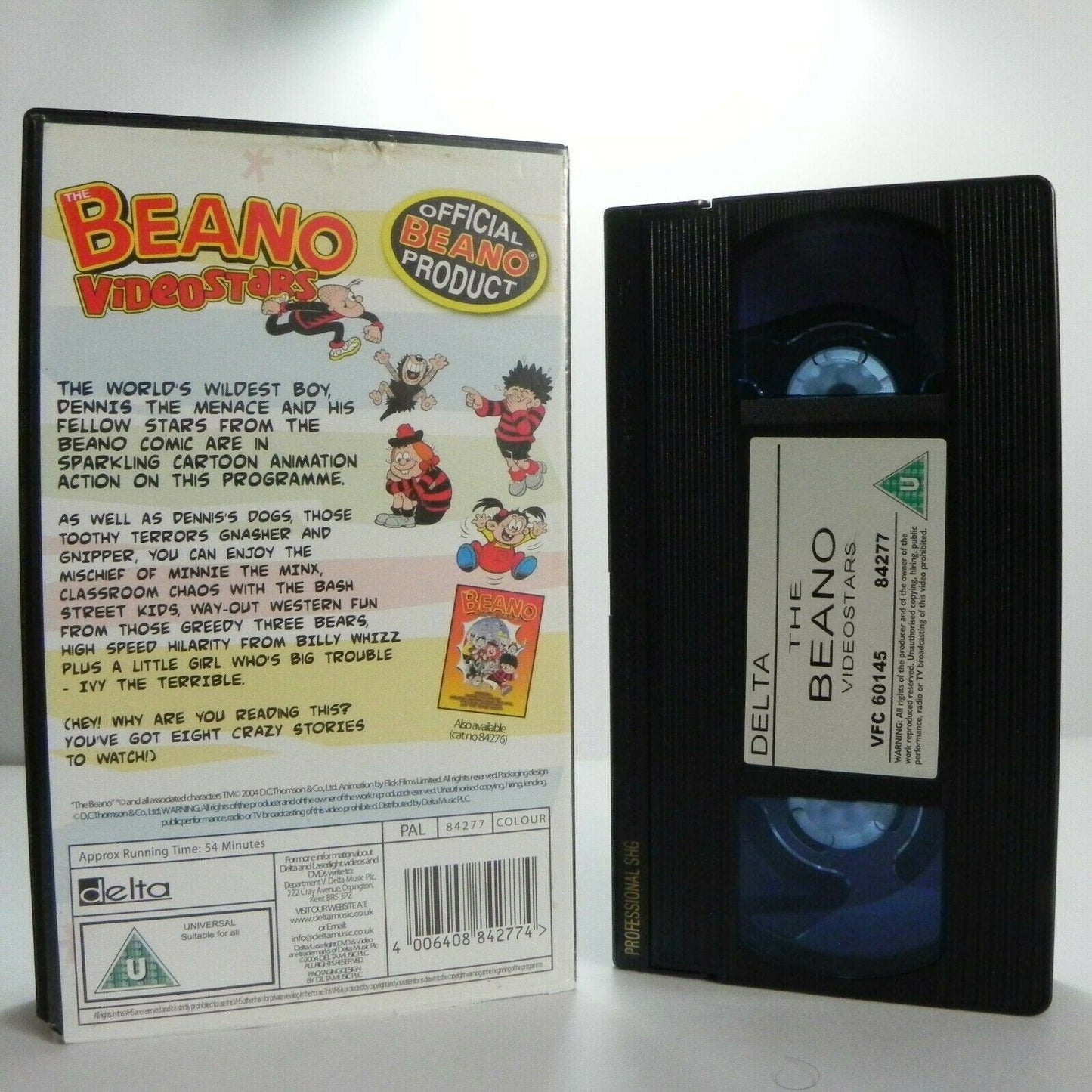 The Beano Videostars - Cartoon Animation - Classic Stories - Children's - VHS-