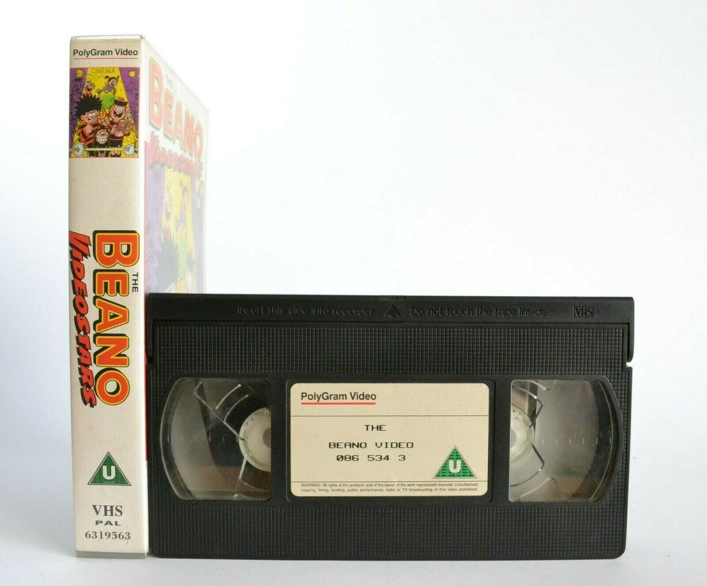 The Beano Videostars: Sparkling Animation - Dennis The Menace - Children's - VHS-