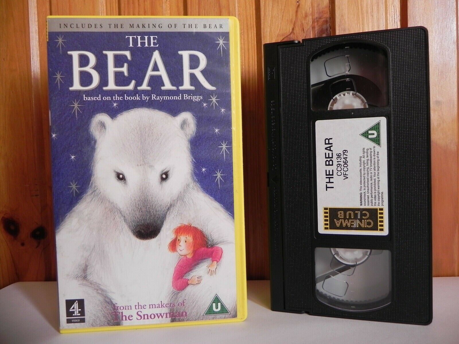 The Bear - Magical Animated Tale - Extraordinary Adventure - Children's - VHS-