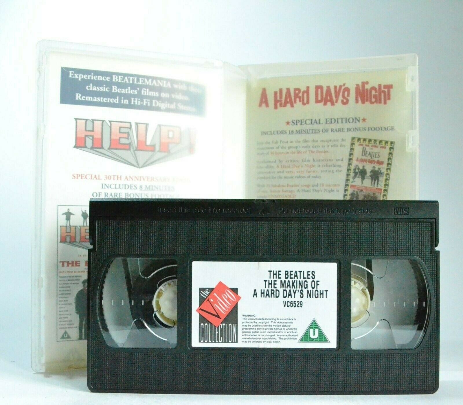 The Beatles: A Hard Day's Night - The Making Of - Behind The Scenes - Pal VHS-