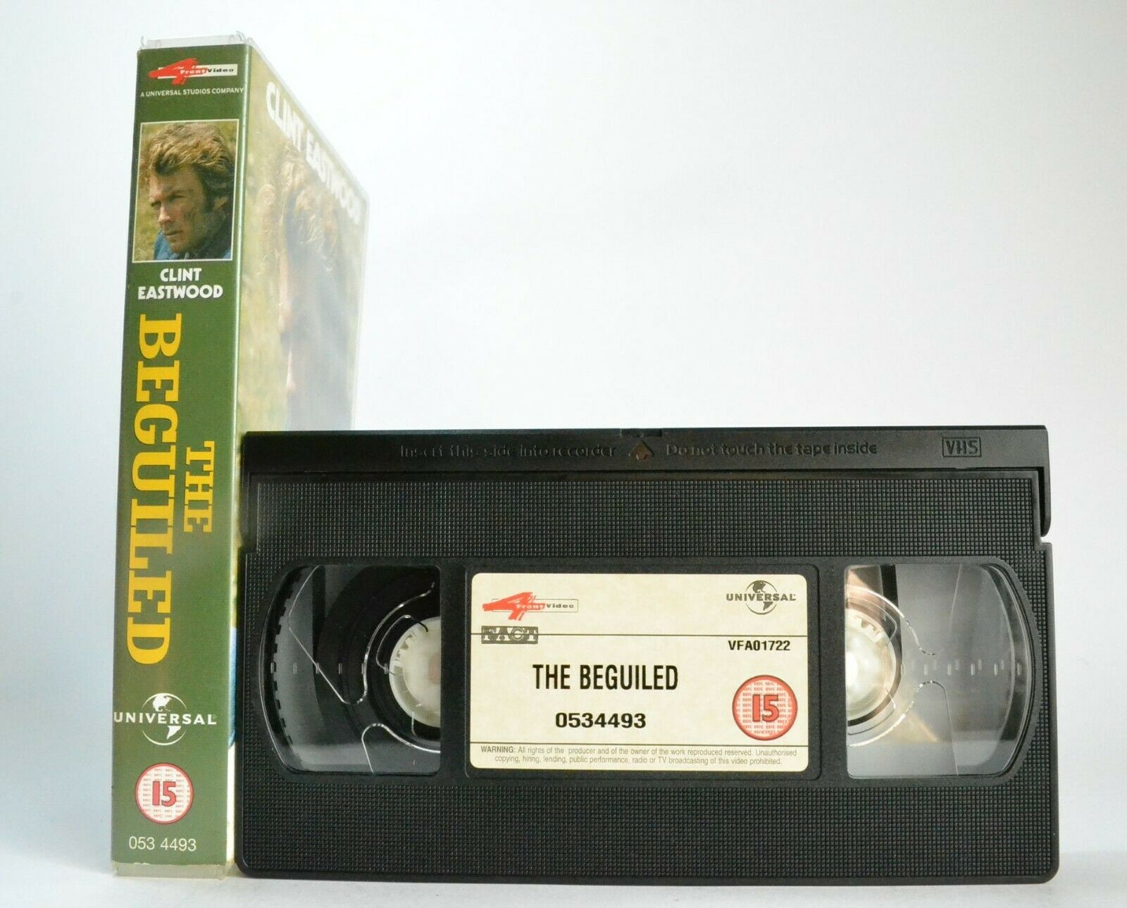 The Beguiled (1971); [Don Siegel] War Drama - Thriller - Clint Eastwood - VHS-