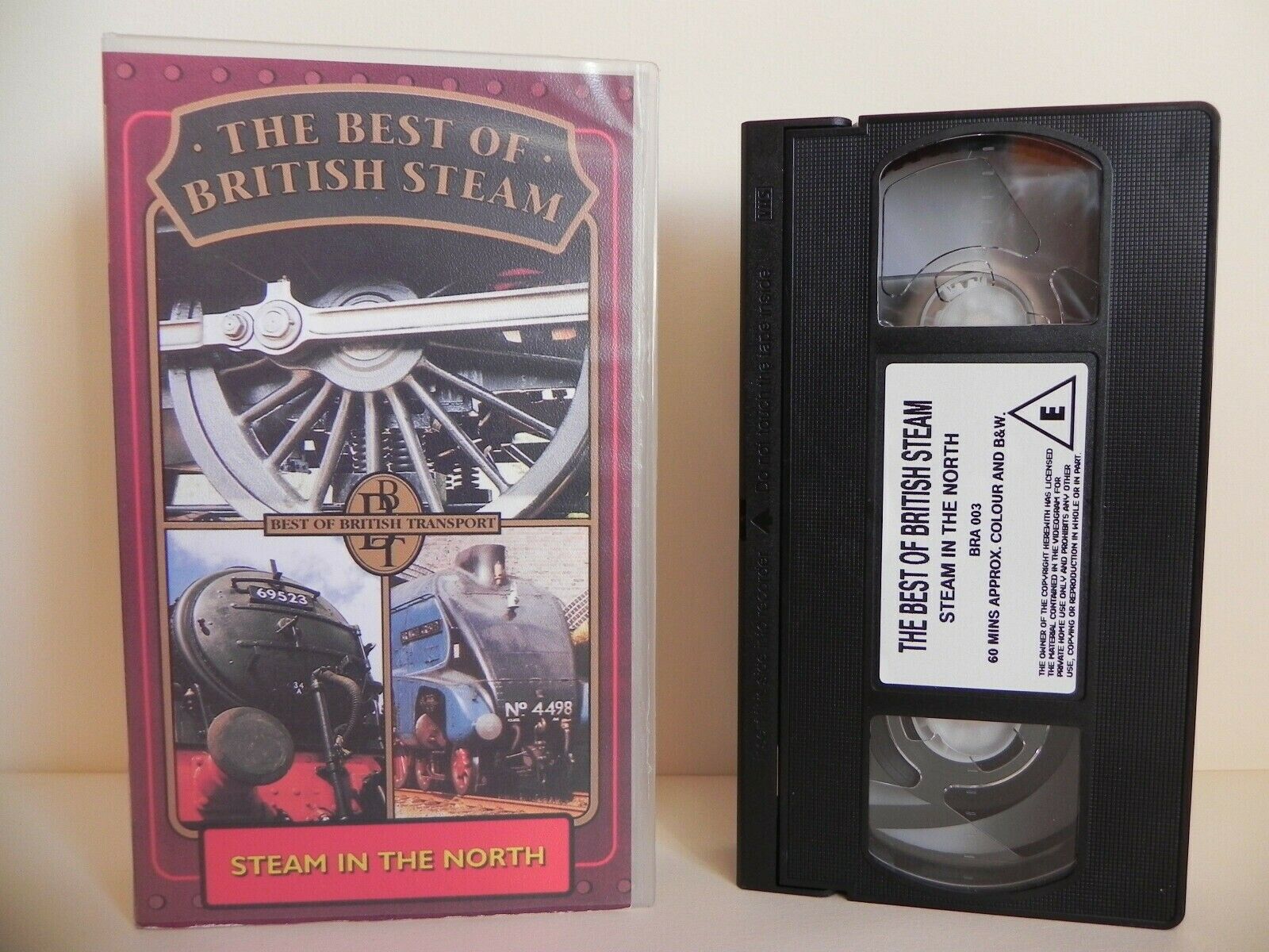 The Best Of British Steam - British Transport - Steam In The North - Pal VHS-