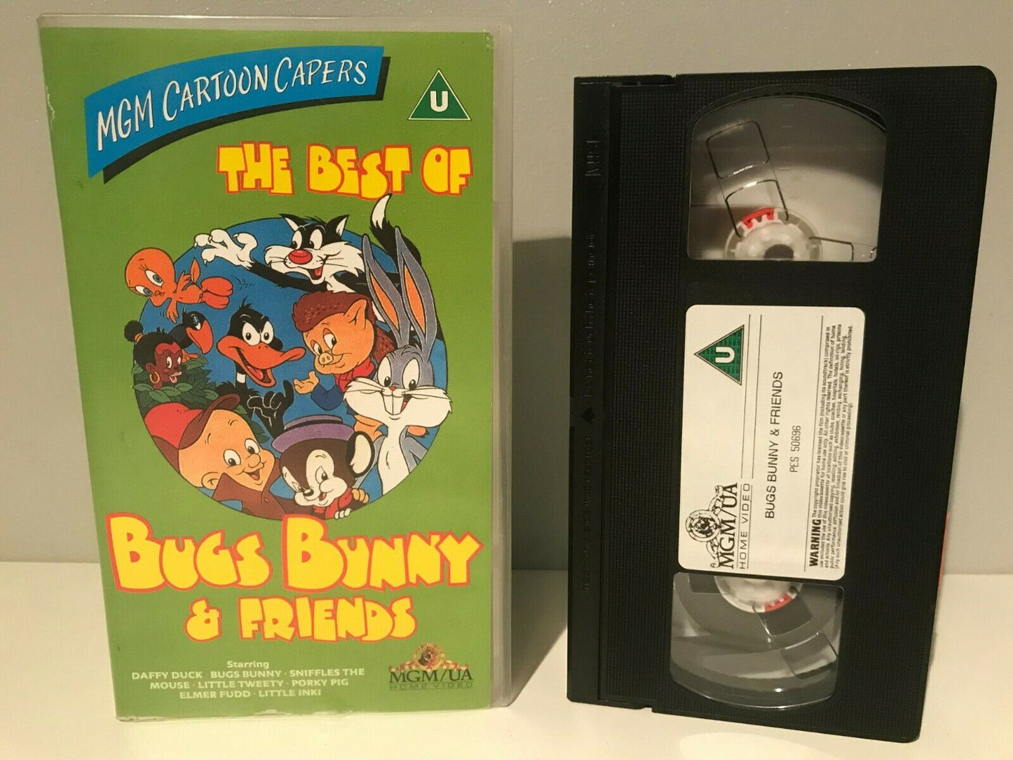 The Best Of Bugs Bunny And Friends [MGM Cartoon Capers] Children's - Pal VHS-