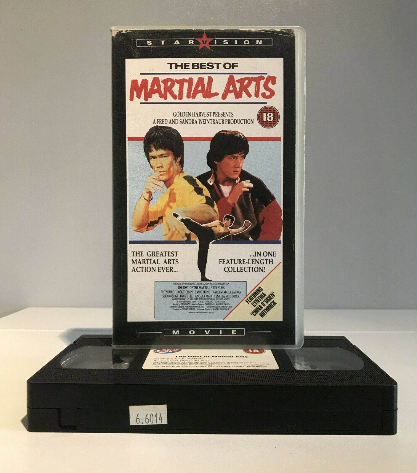 The Best Of Martial Arts - Bruce Lee - Jackie Chan - Cynthia Rothrock - Pal VHS-