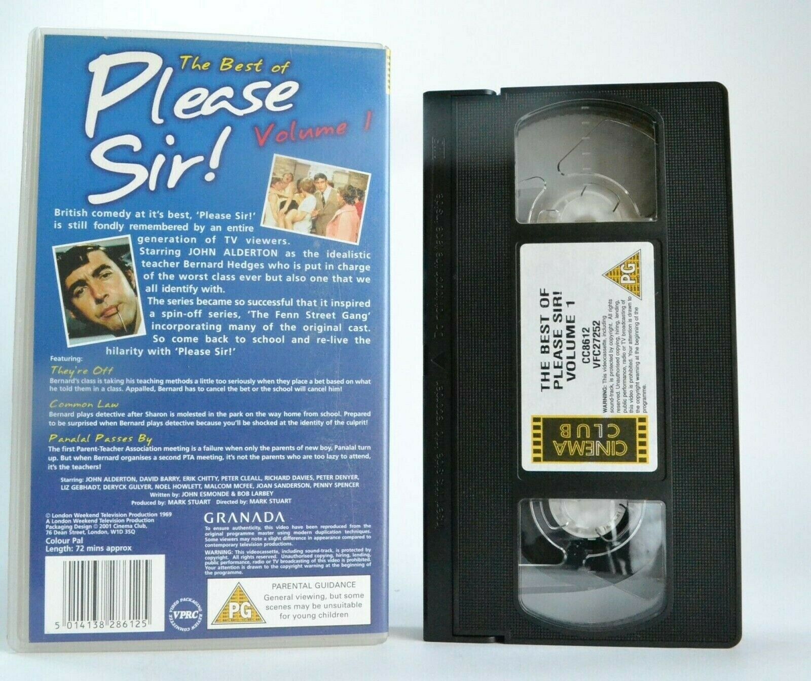 The Best Of Please Sir, Vol.1 - They're Off - TV Series - John Alderton - VHS-