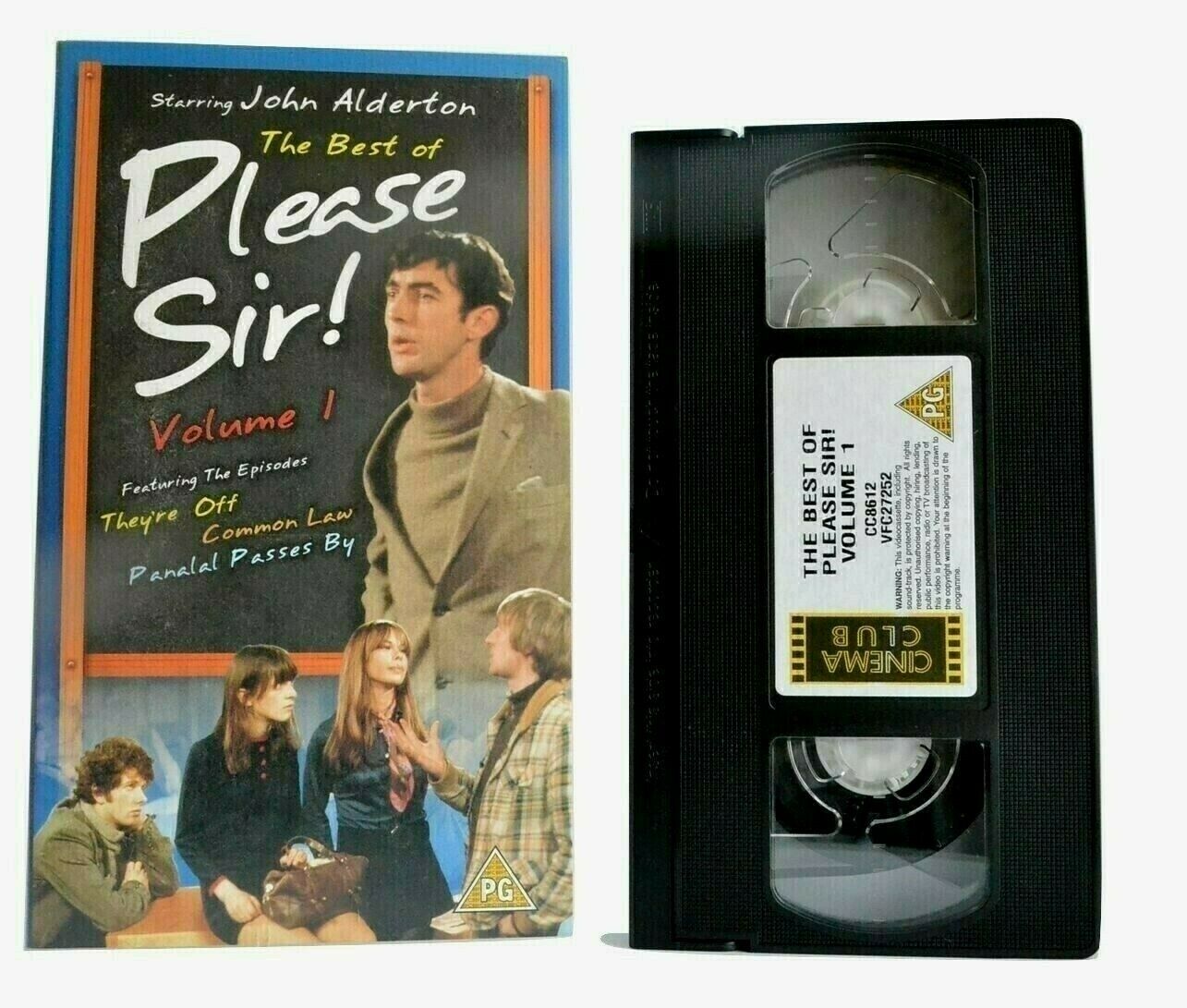 The Best Of Please Sir, Vol.1 - They're Off - TV Series - John Alderton - VHS-