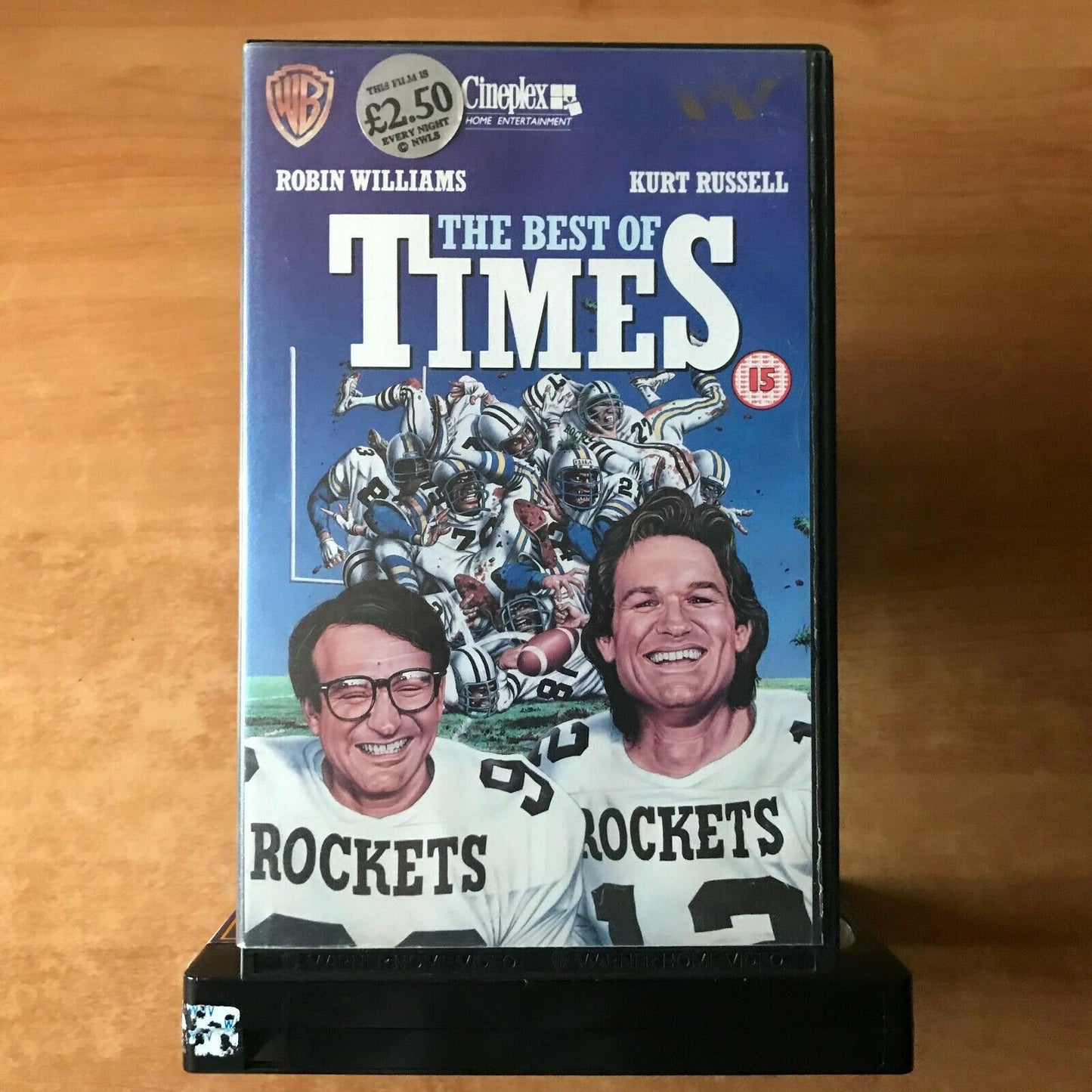 The Best Of Times (1986): Sport Drama - Large Box - Robin Williams - Pal VHS-