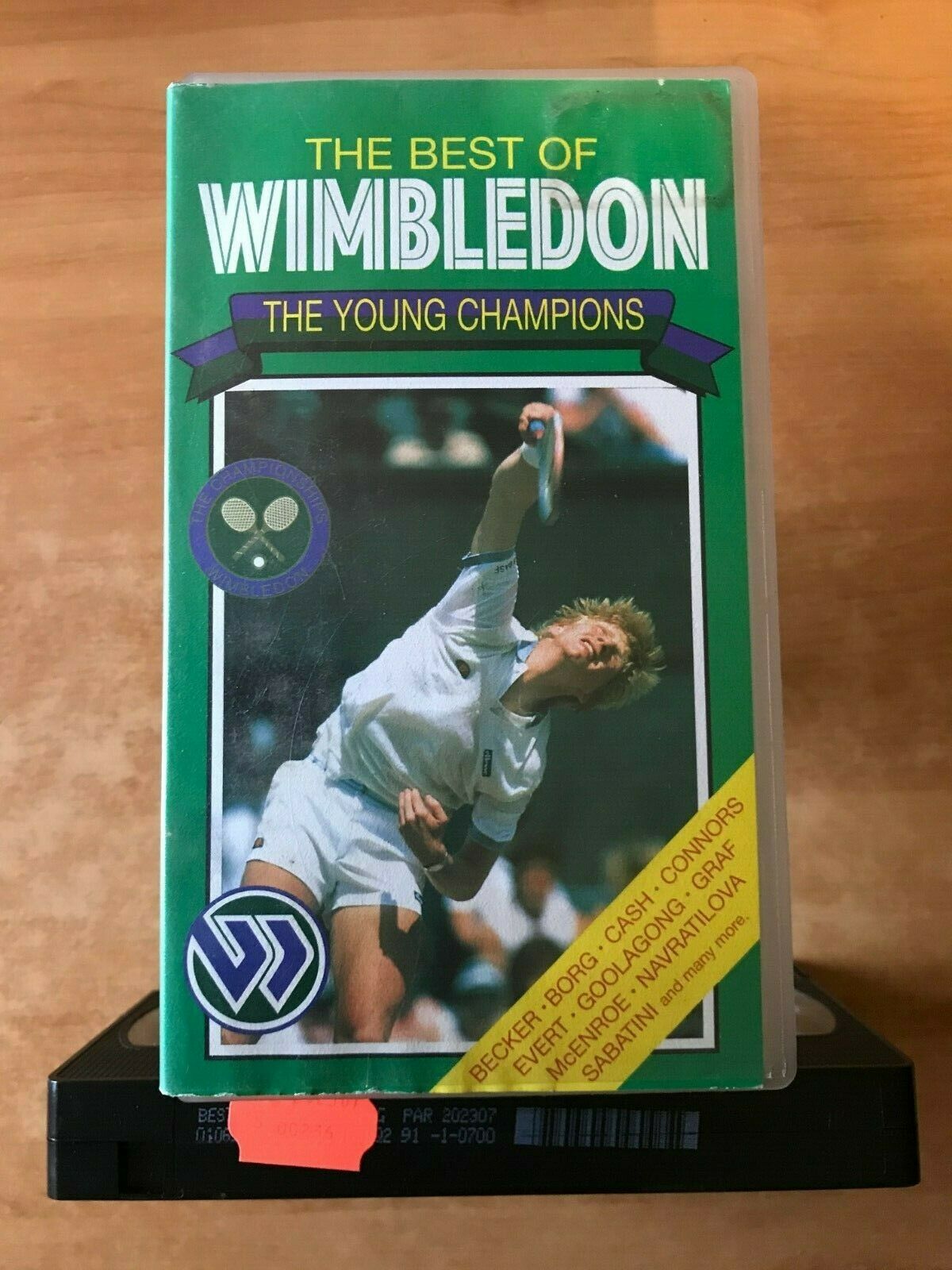 The Best Of Wimbledon: The Young Champions: Boris Becker - Chris Evert - Pal VHS-