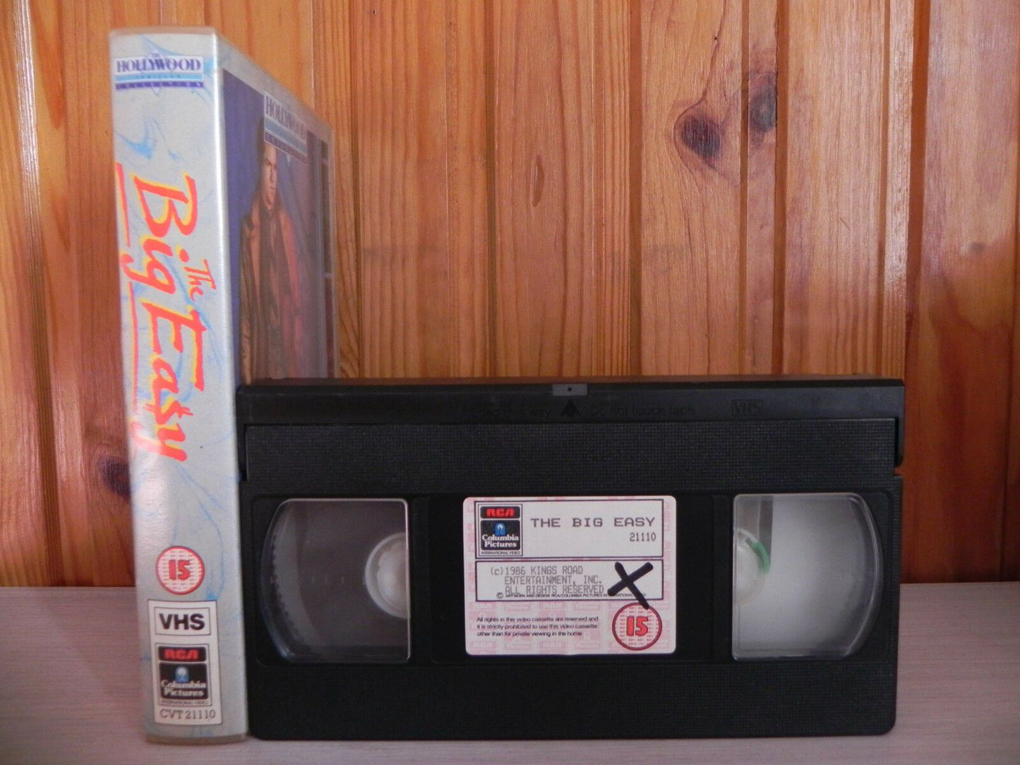 The Big Easy (1986) - Internal Affairs - Police Action - Dennis Quaid - Pal VHS-