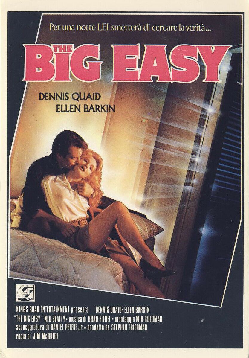 The Big Easy (1986) - Internal Affairs - Police Action - Dennis Quaid - Pal VHS-