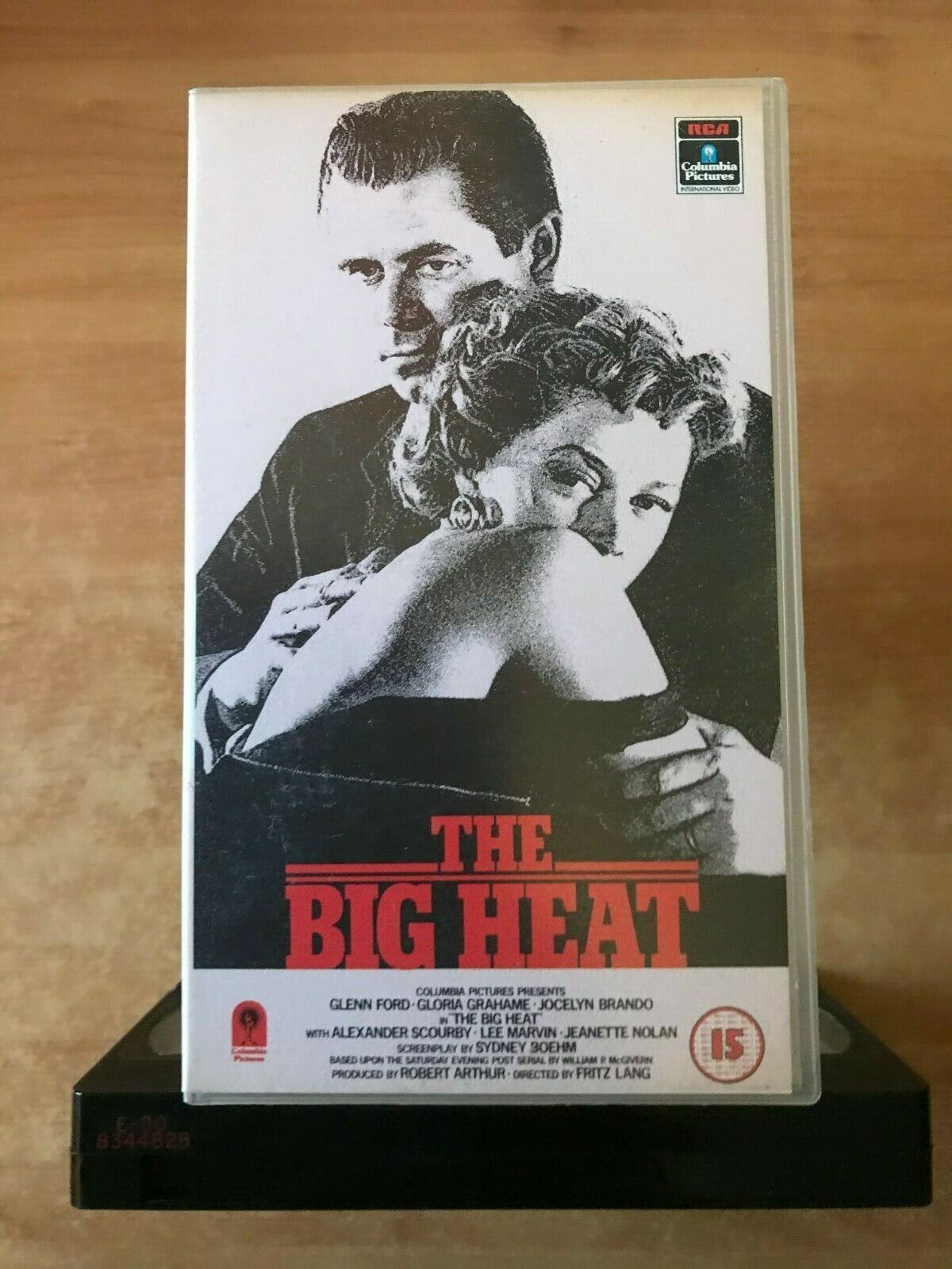 The Big Heat (1953): Police Action Drama - Glenn Ford / Gloria Grahame - Pal VHS-