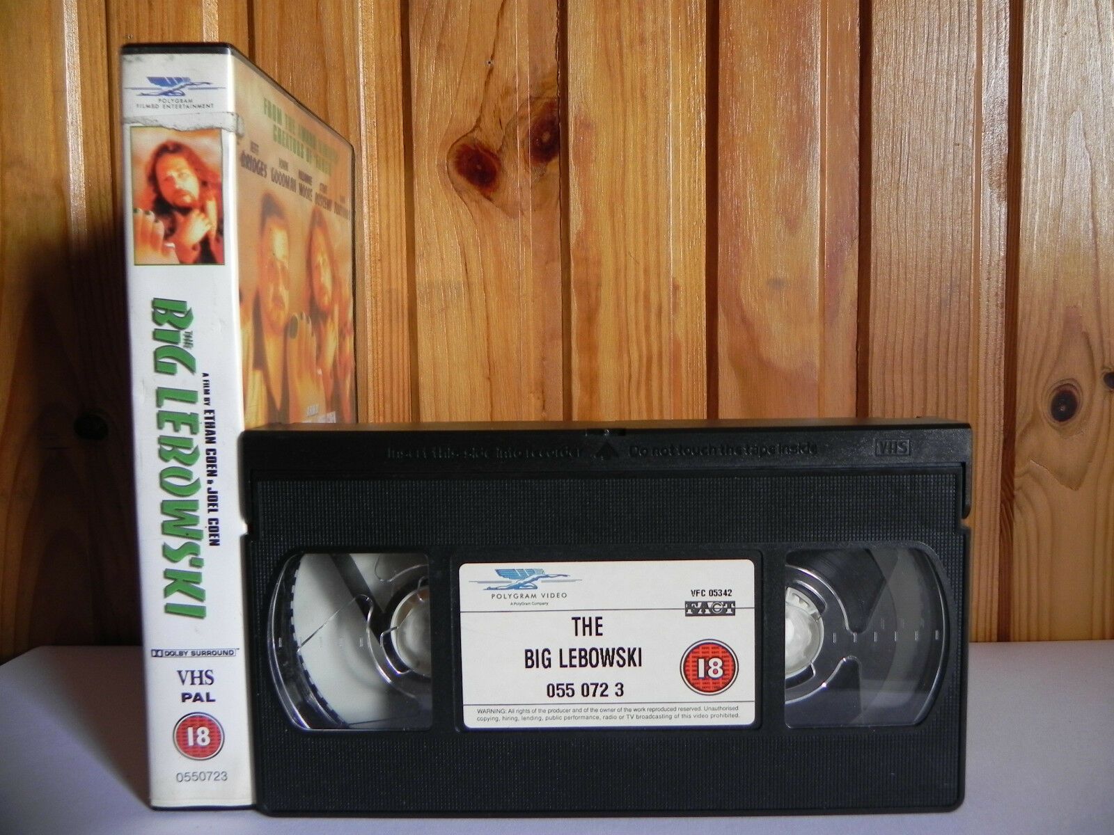 The Big Lebowski - PolyGram - Comedy - Jeff Bridges - John Goodman - Pal VHS-