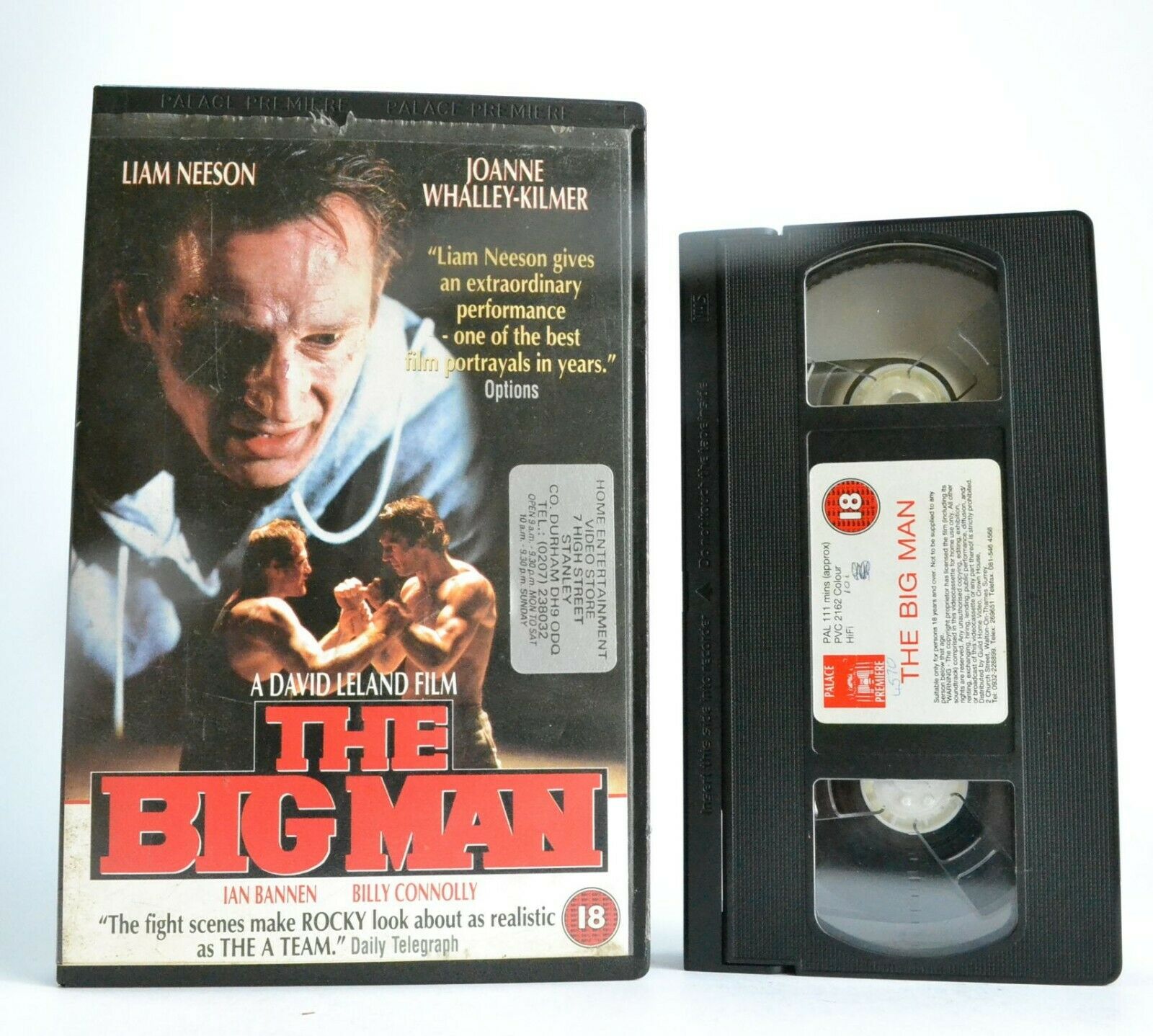 The Big Man (Crossing the Line) - (1990) Sports Drama - Liam Neeson - Pal VHS-