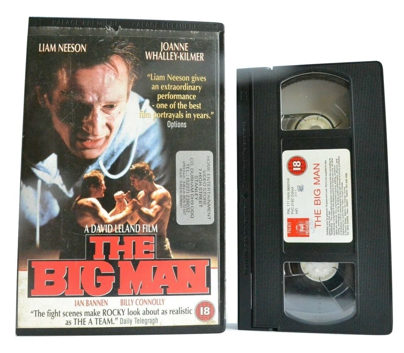 The Big Man (Crossing the Line) - (1990) Sports Drama - Liam Neeson - Pal VHS-