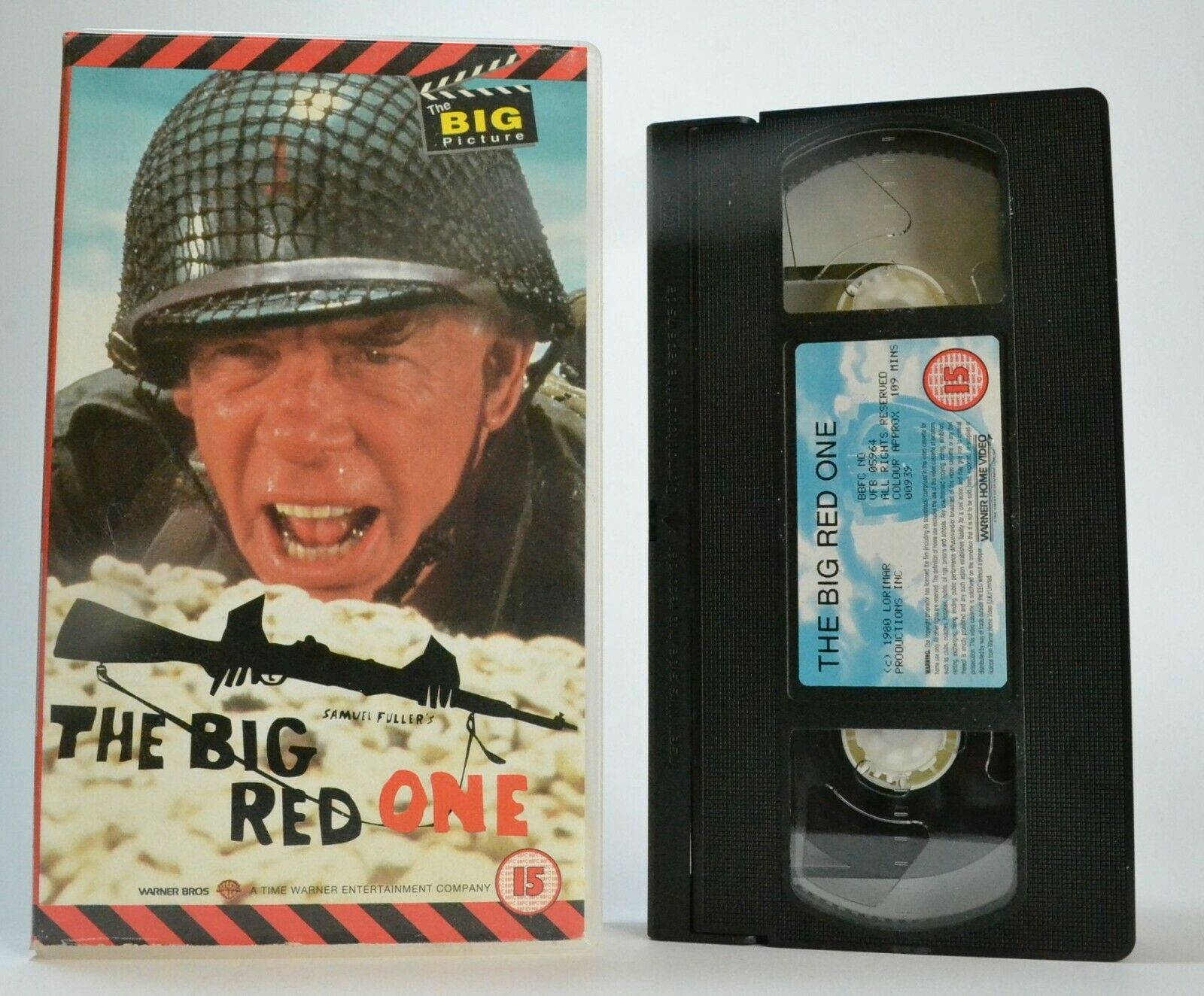 The Big Red One (1980) - World War 2 Drama - Lee Marvin/Mark Hamill - Pal VHS-