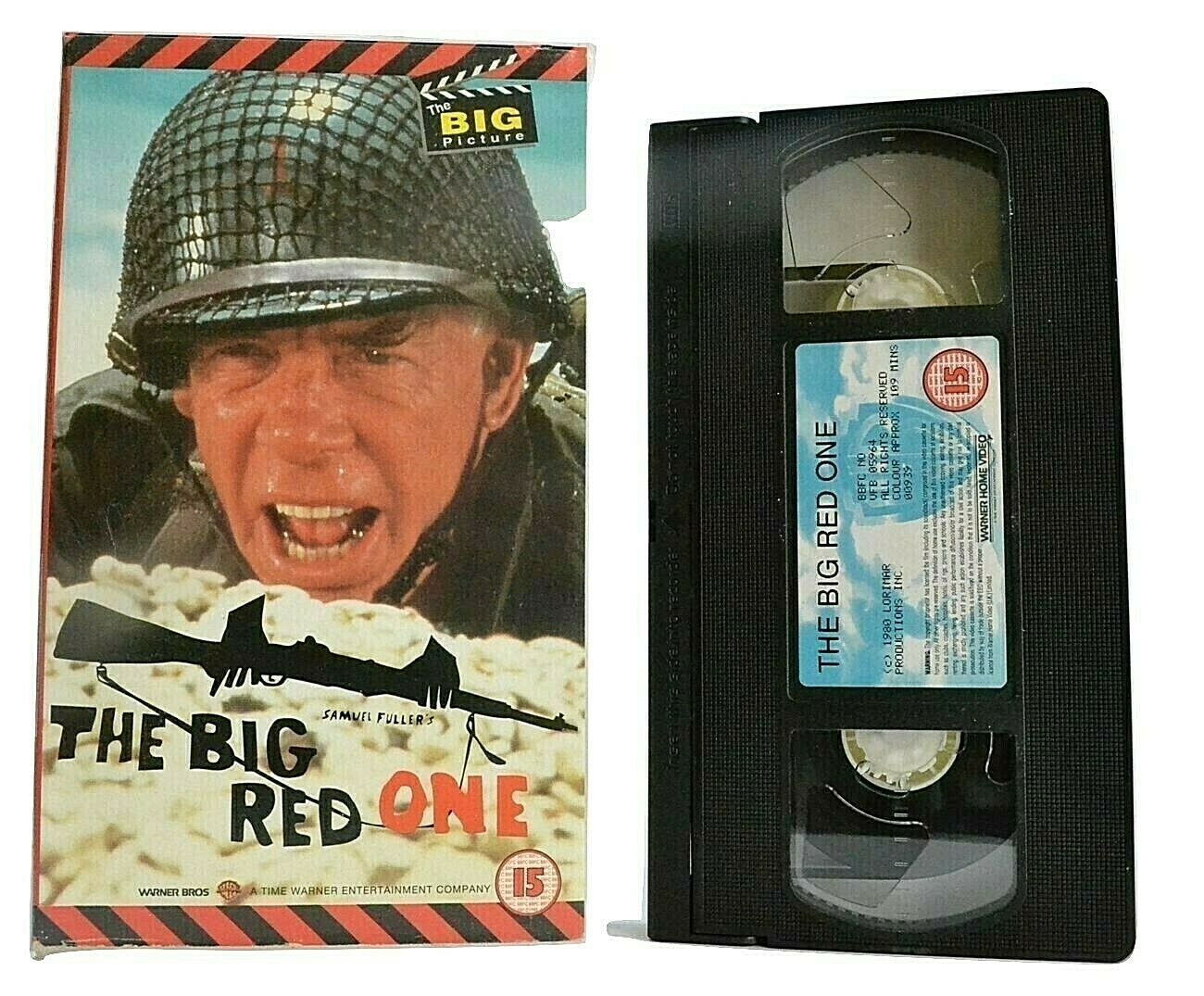 The Big Red One (1980) - World War 2 Drama - Lee Marvin/Mark Hamill - Pal VHS-