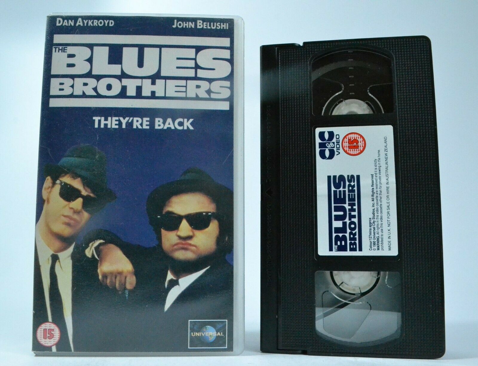 The Blues Brothers (1980) CIC / Universal [Belushi & Aykroyd] Crime Smash - VHS-