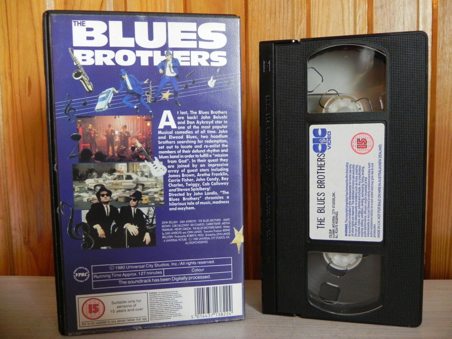 The Blues Brothers - CIC Video - Comedy - Dan Aykroyd - John Belushi - Pal VHS-