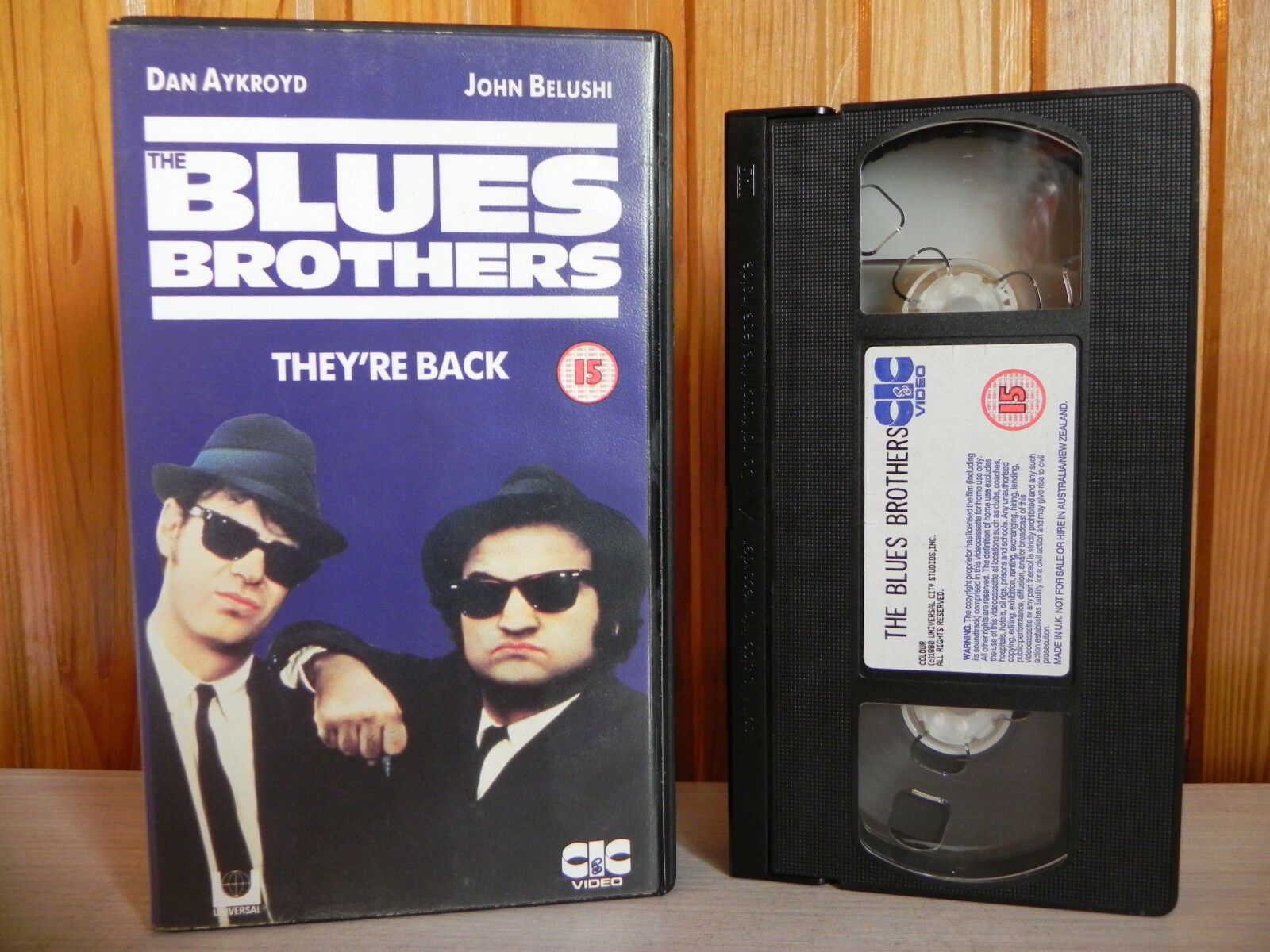 The Blues Brothers - CIC Video - Comedy - Dan Aykroyd - John Belushi - Pal VHS-