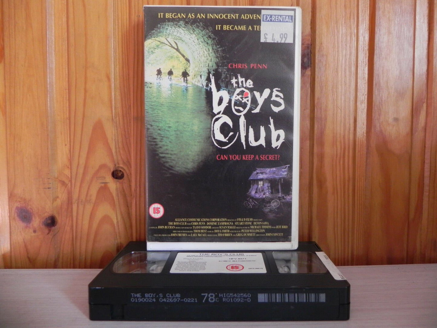 The Boys Club - Chris Penn - Drama - High Fliers - Big-Box - Ex-Rental - Pal VHS-